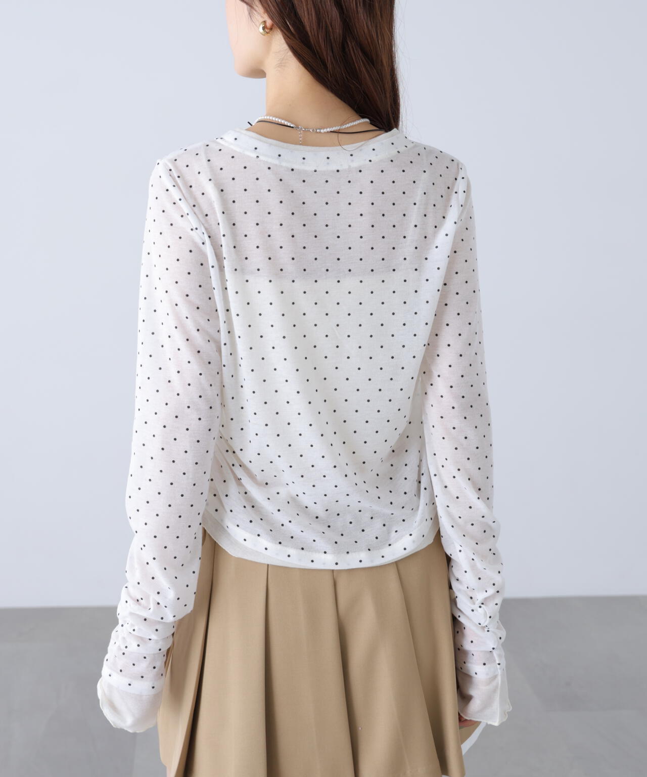 162cm 着用サイズ:FR