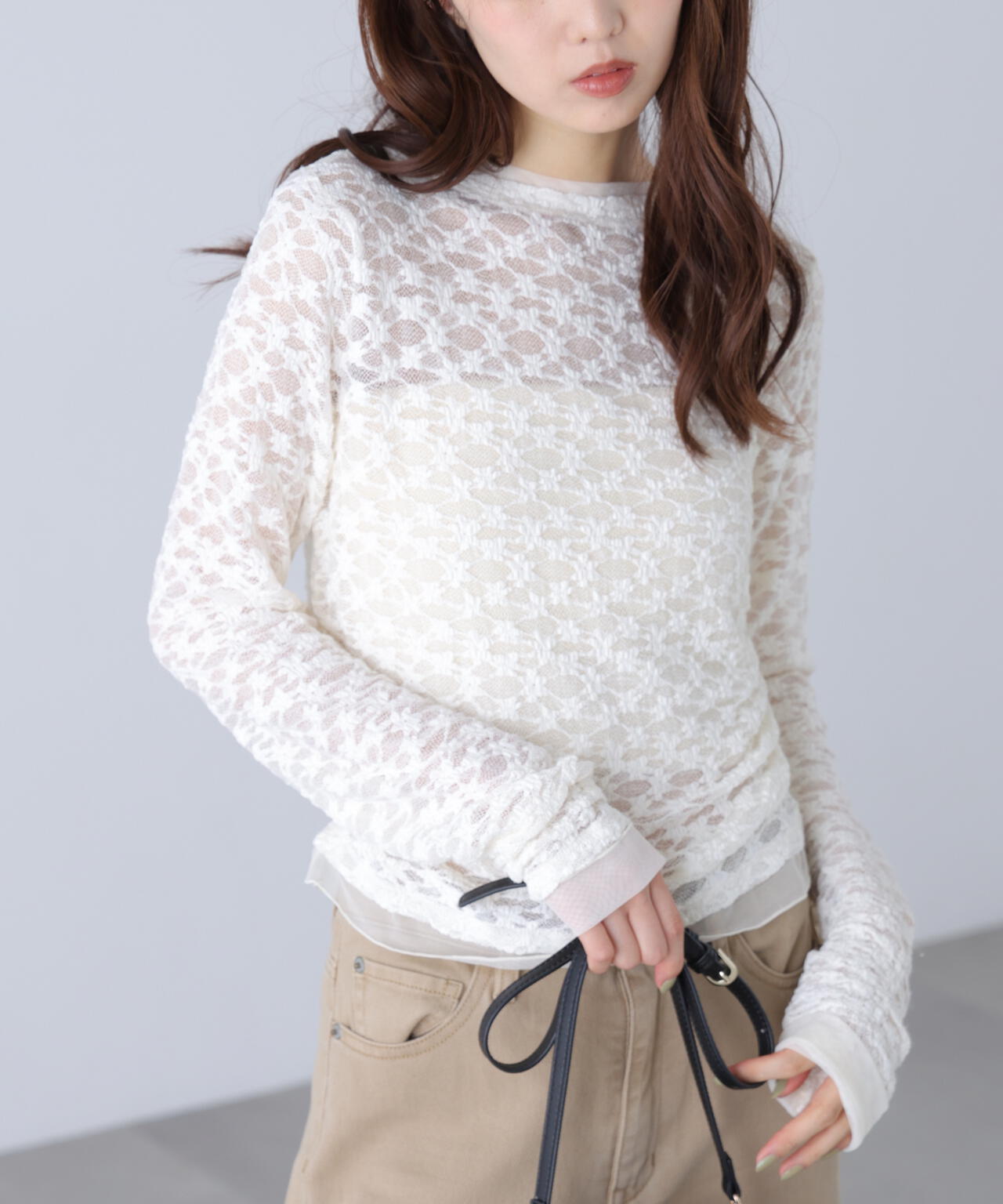162cm 着用サイズ:FR