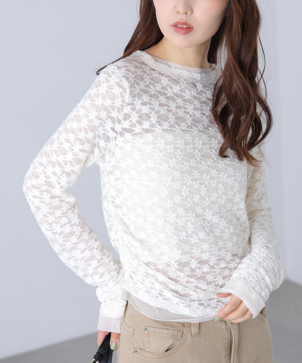 162cm 着用サイズ:FR