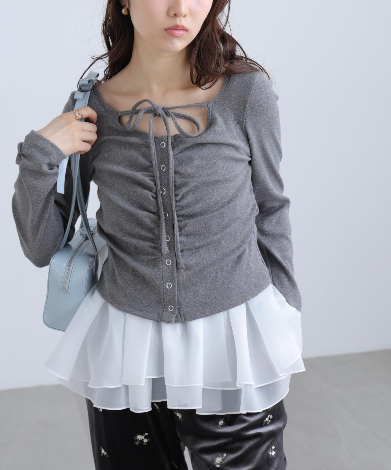 162cm 着用サイズ:FR