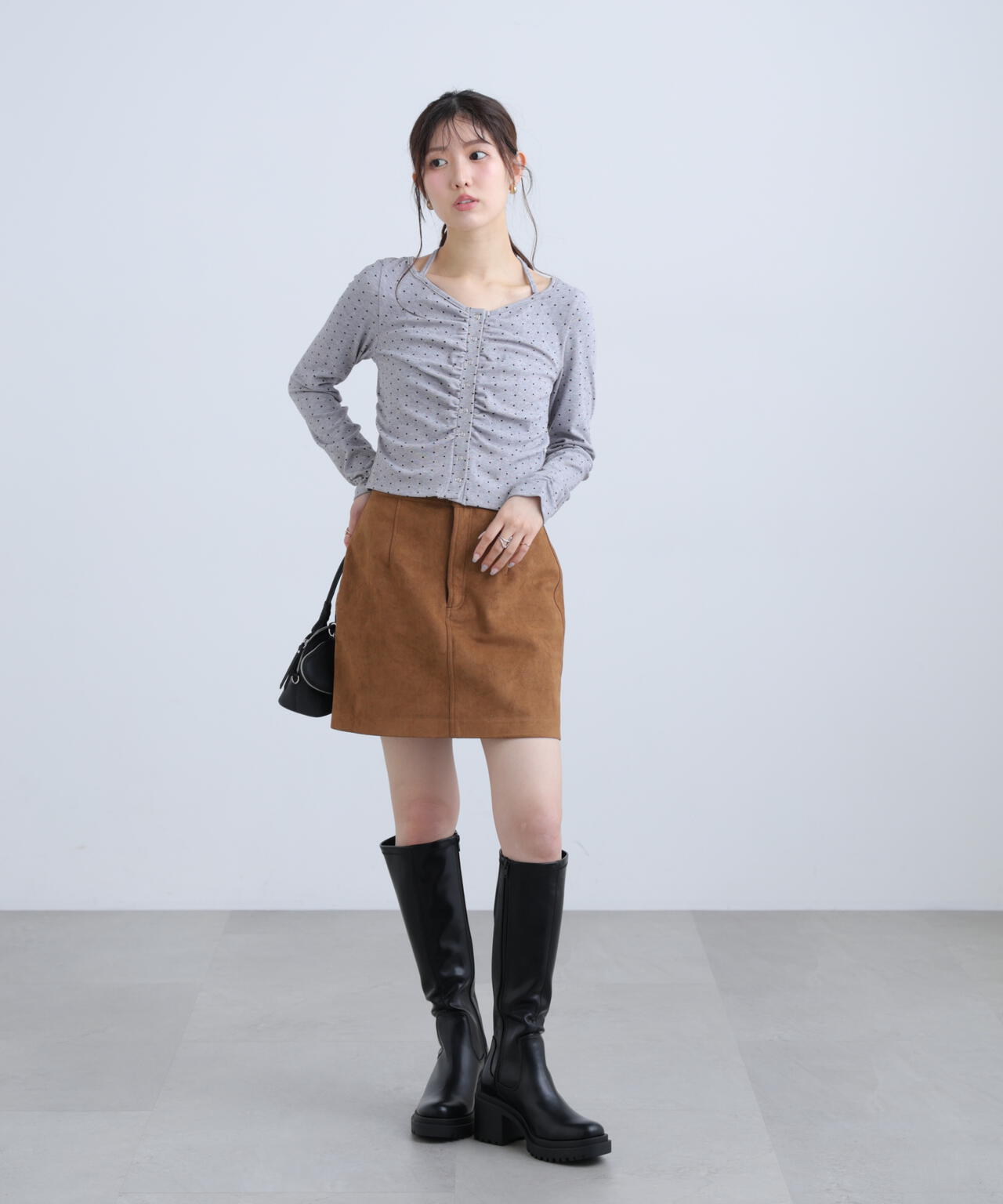 162cm 着用サイズ:FR