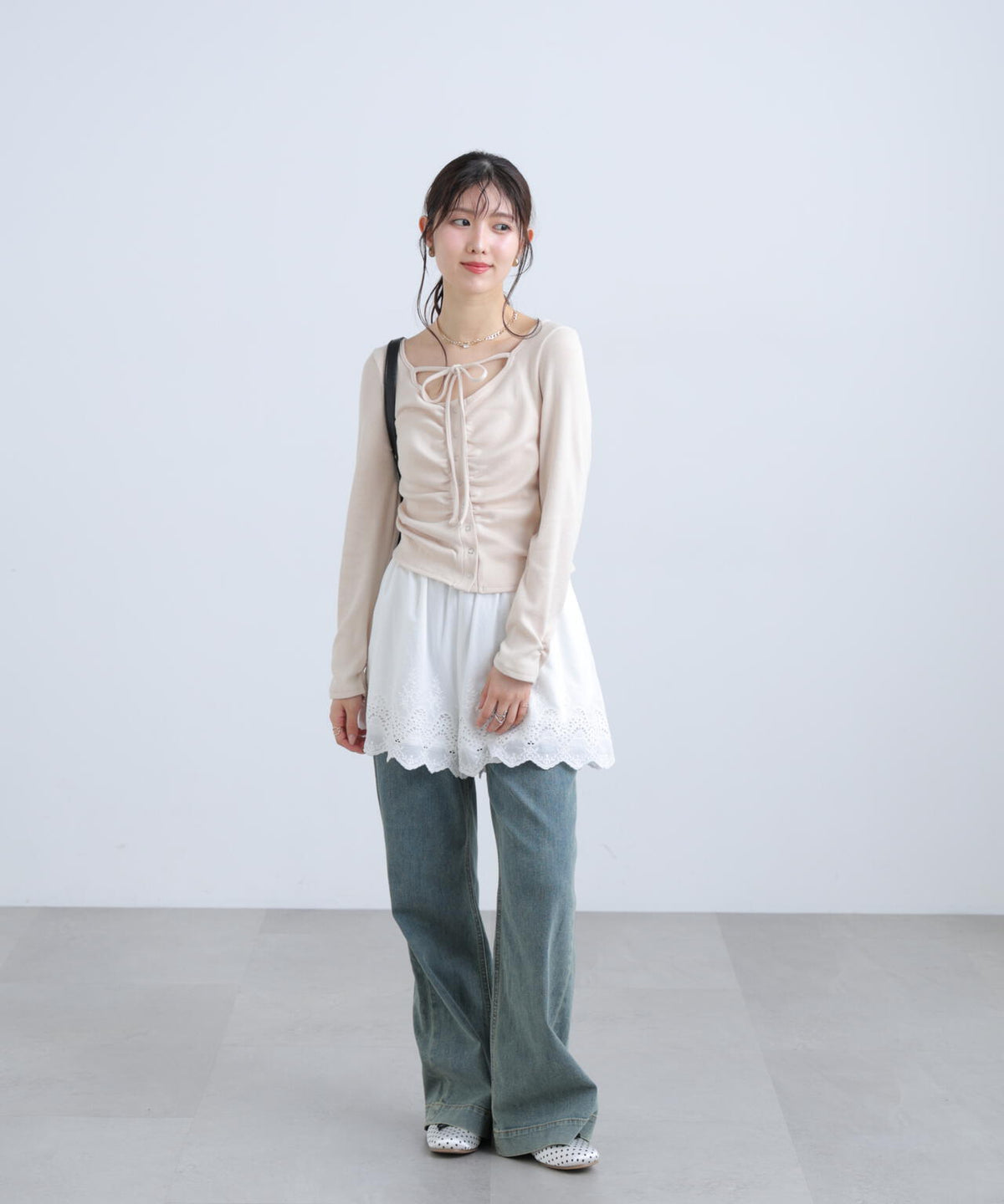 162cm 着用サイズ:FR
