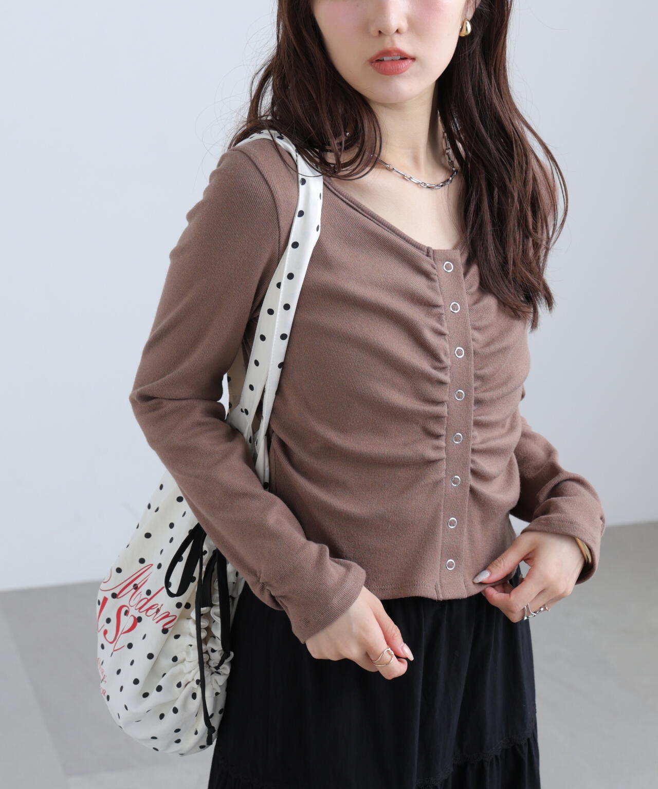 162cm 着用サイズ:FR