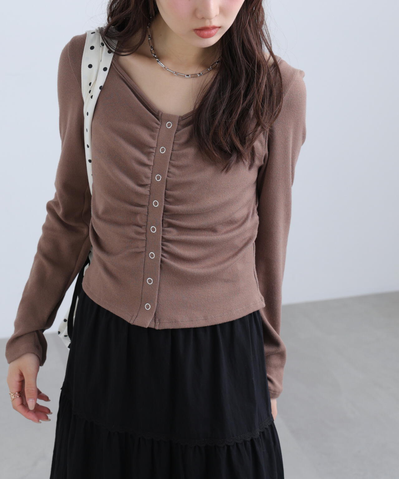 162cm 着用サイズ:FR