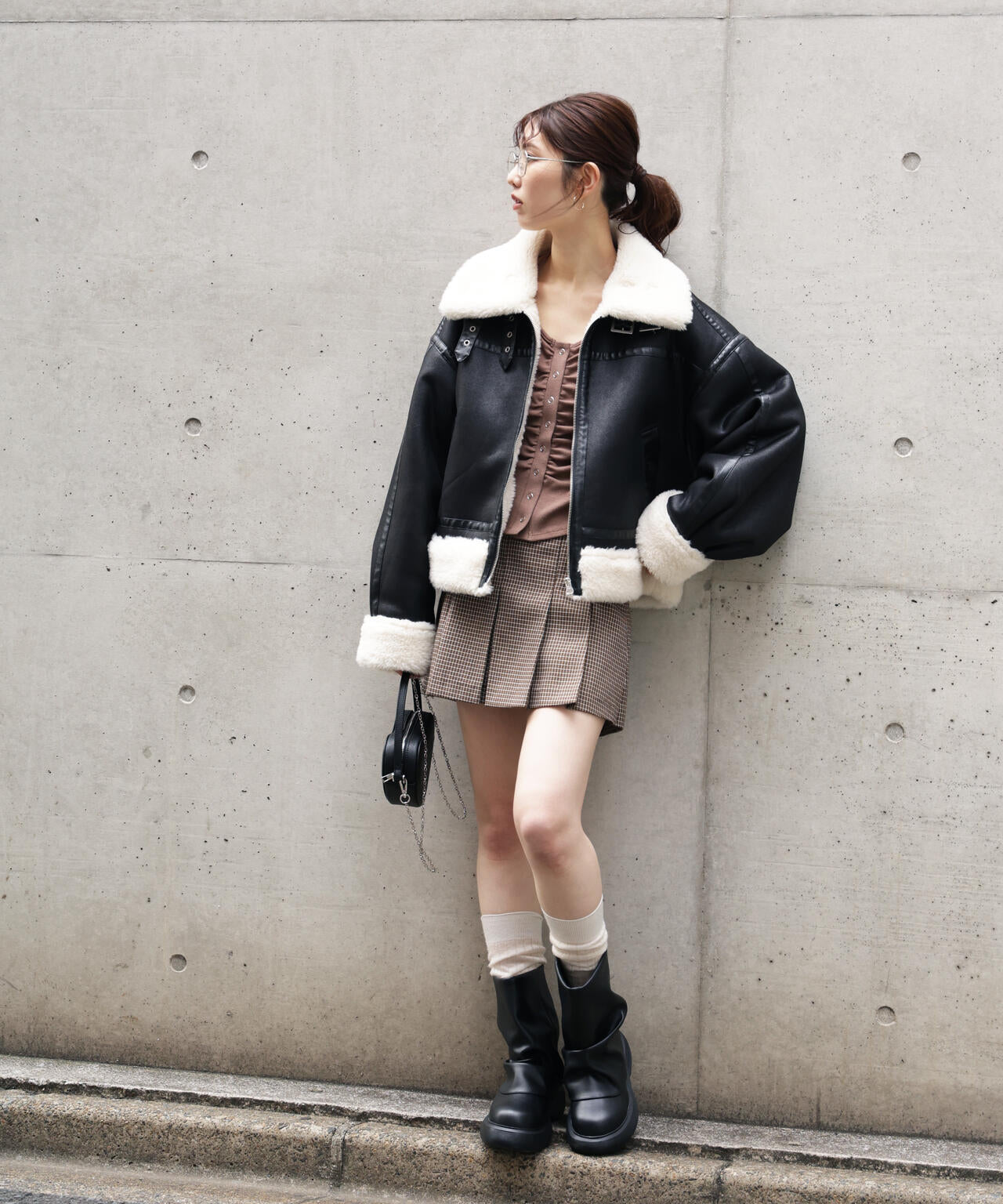 162cm 着用サイズ:FR