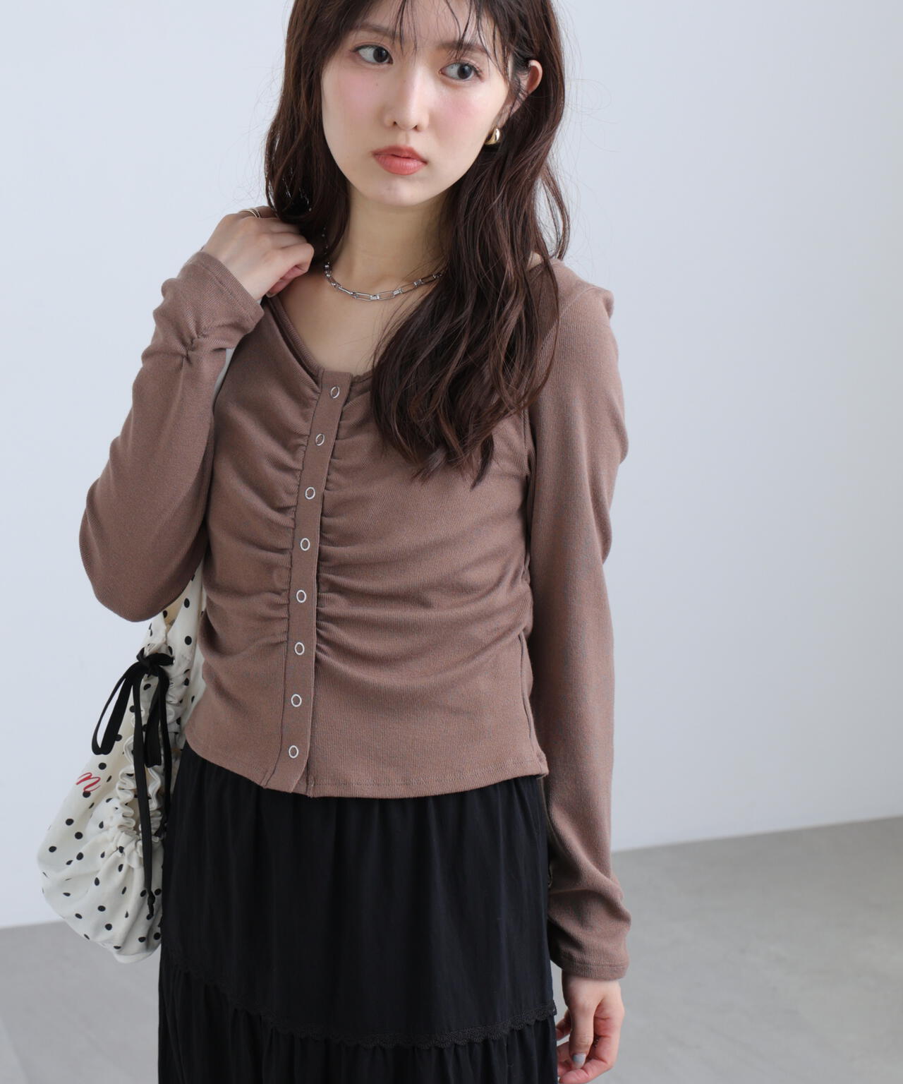 162cm 着用サイズ:FR