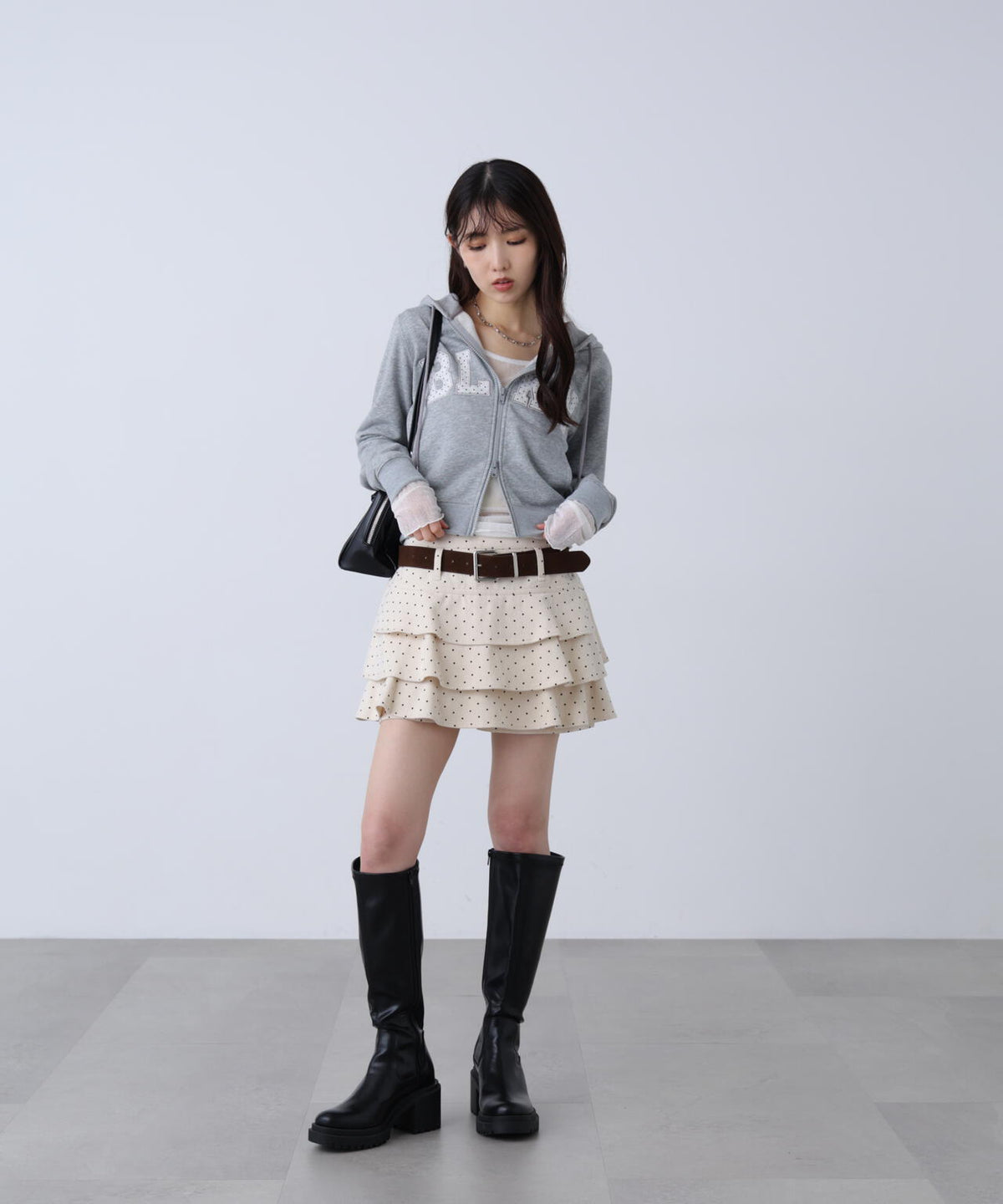 162cm 着用サイズ:FR