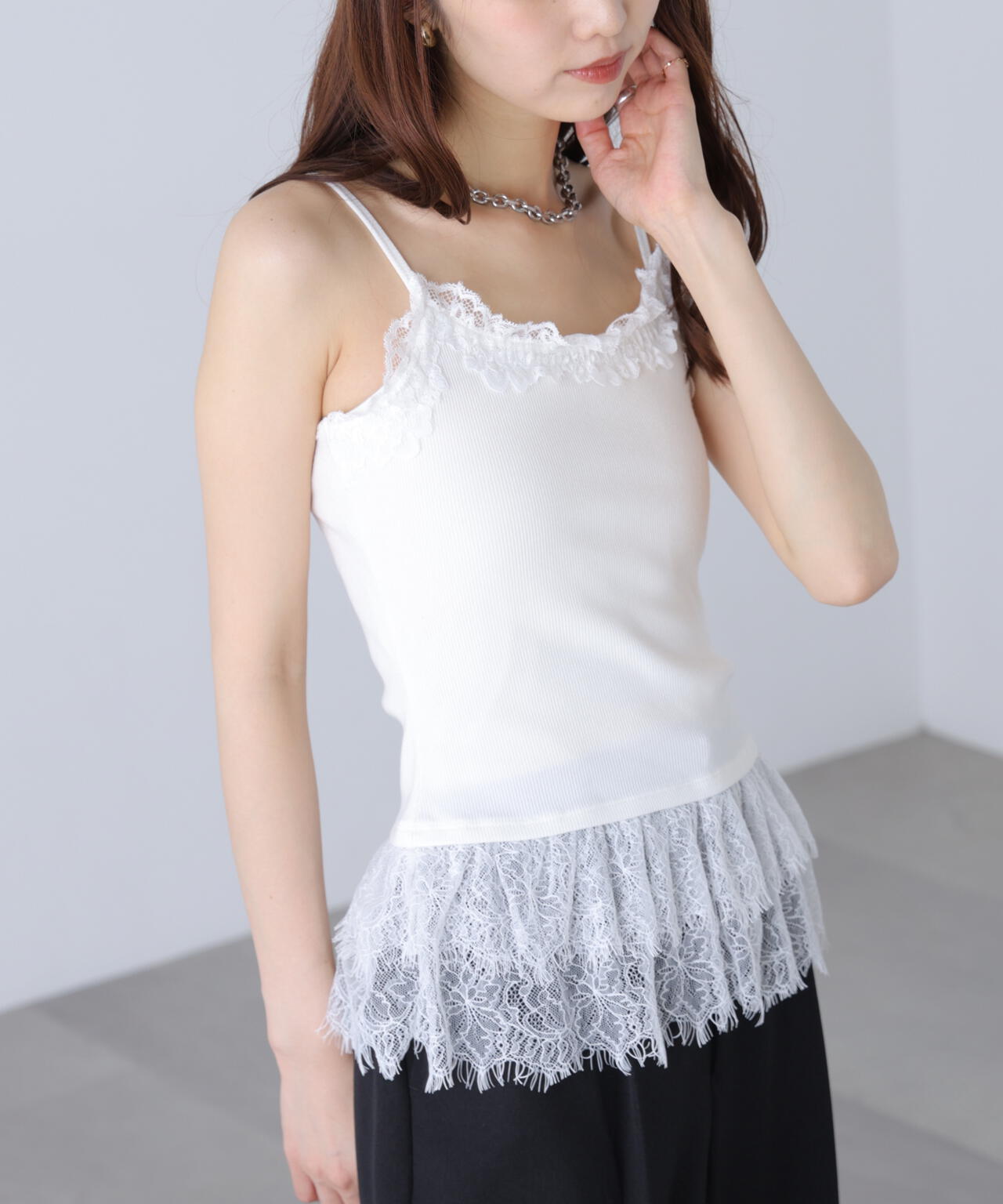 162cm 着用サイズ:FR