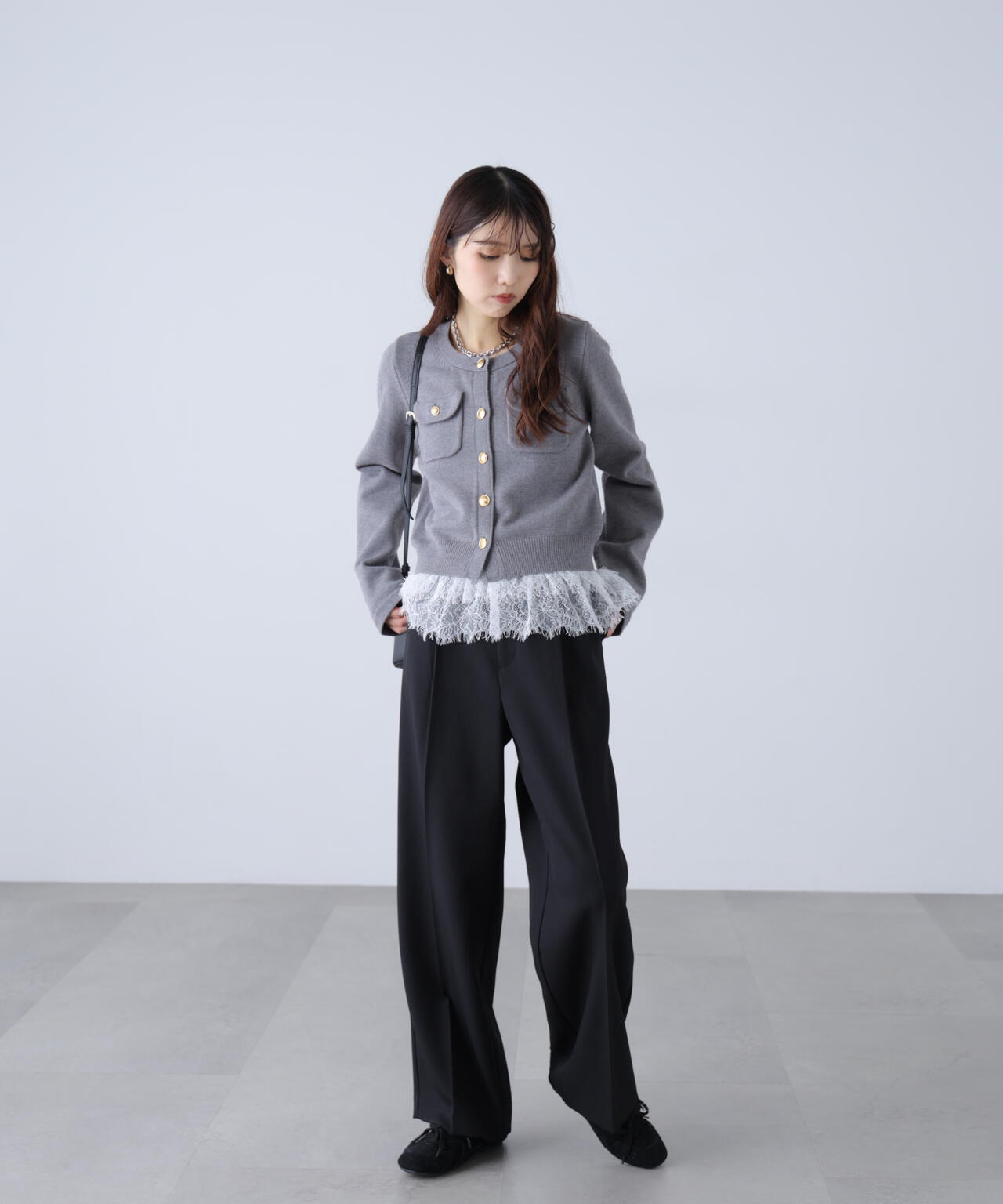 162cm 着用サイズ:FR