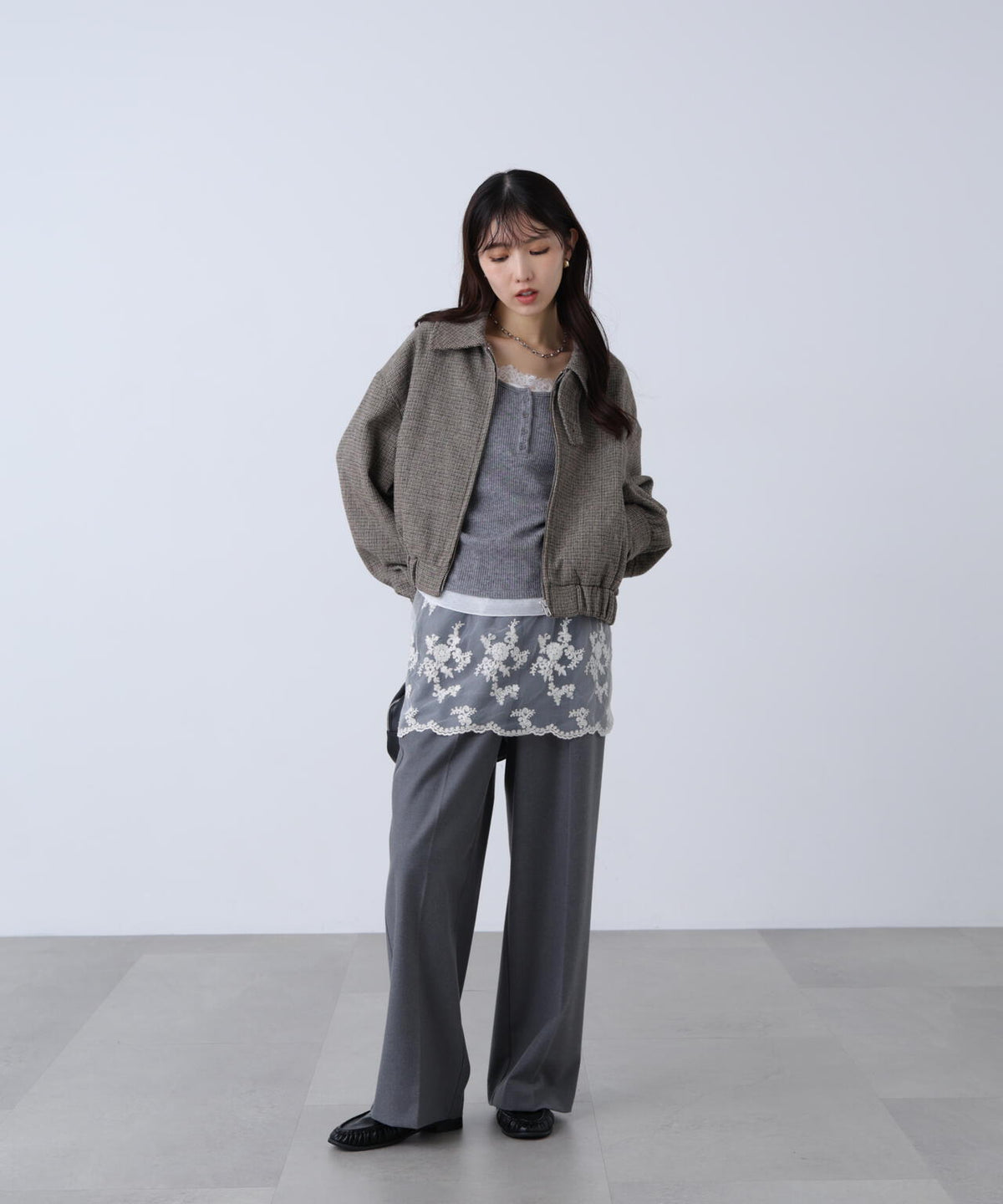 162cm 着用サイズ:FR