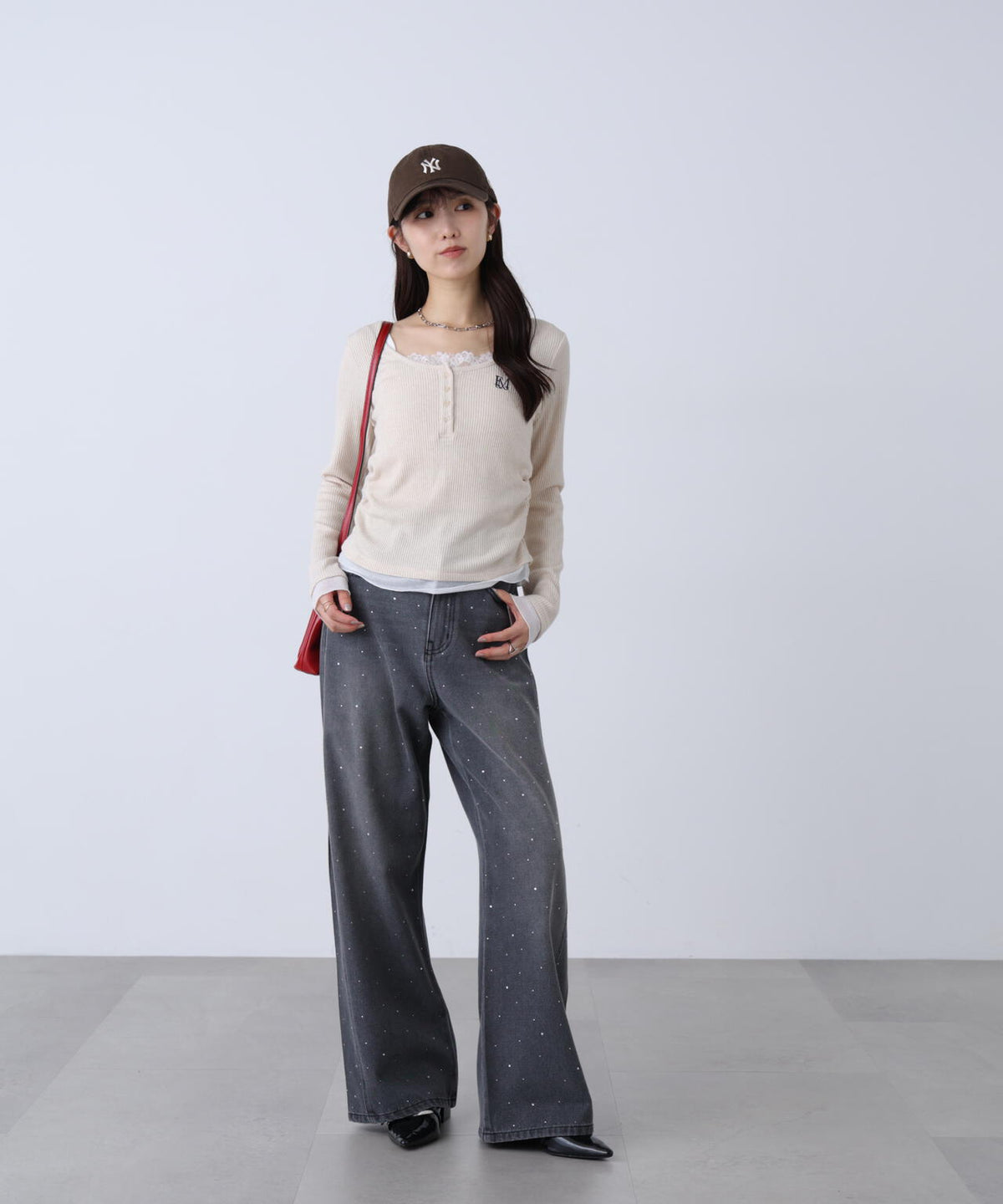 162cm 着用サイズ:FR