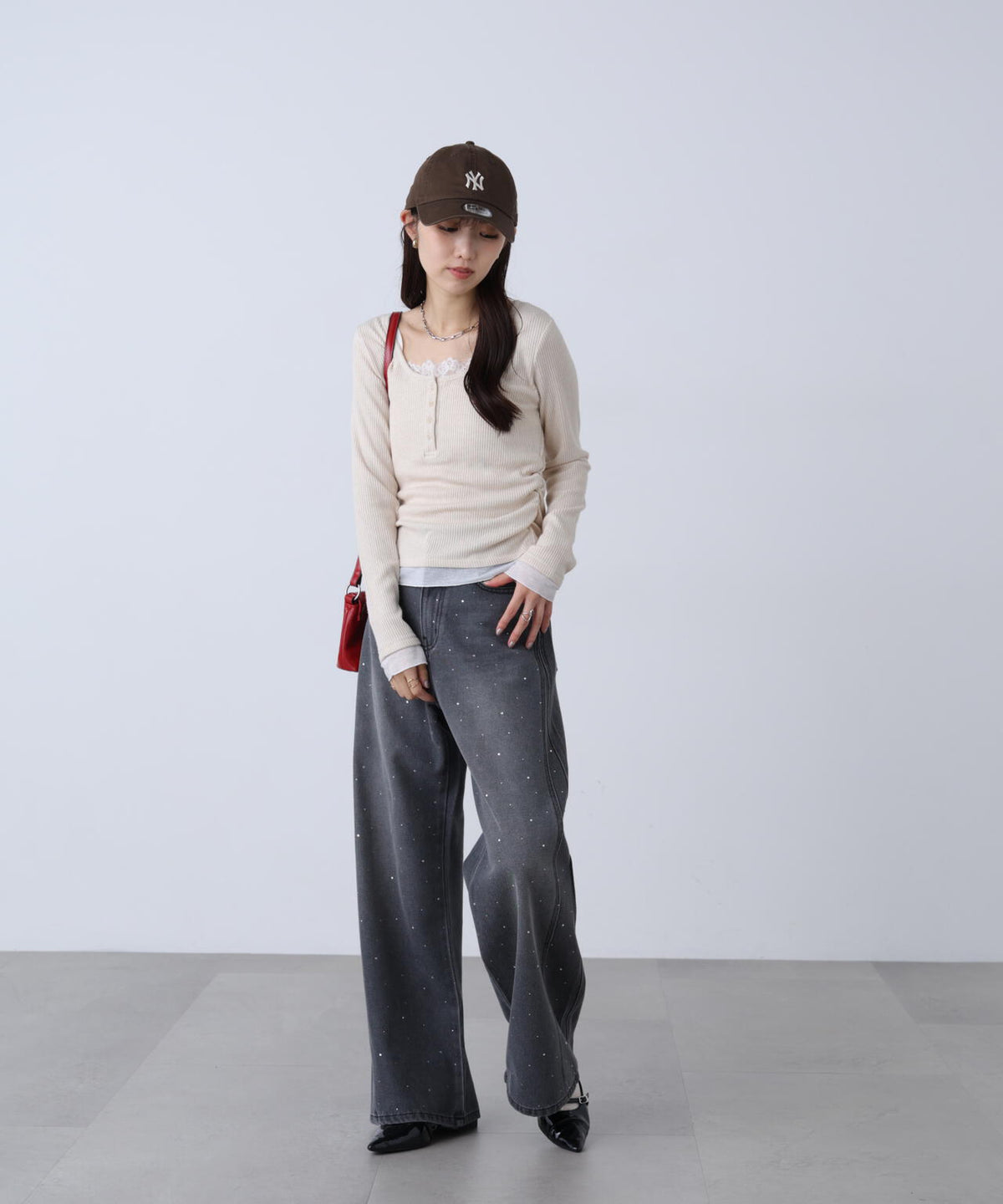 162cm 着用サイズ:FR
