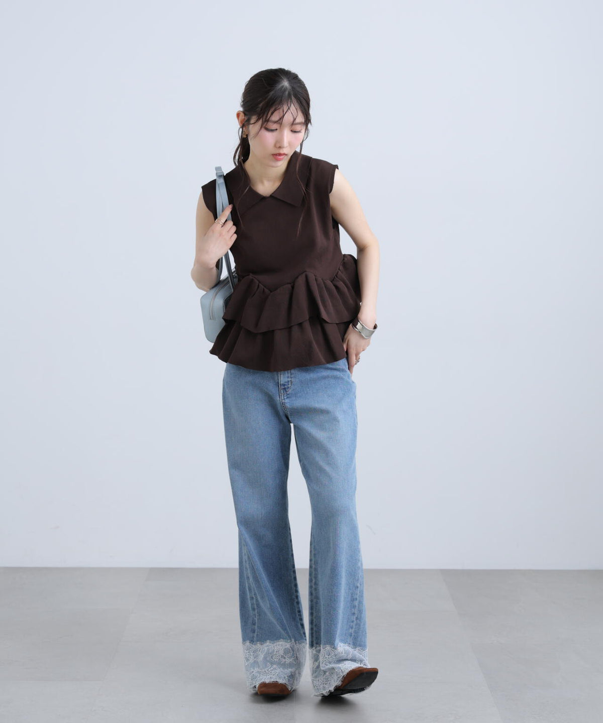162cm 着用サイズ:FR