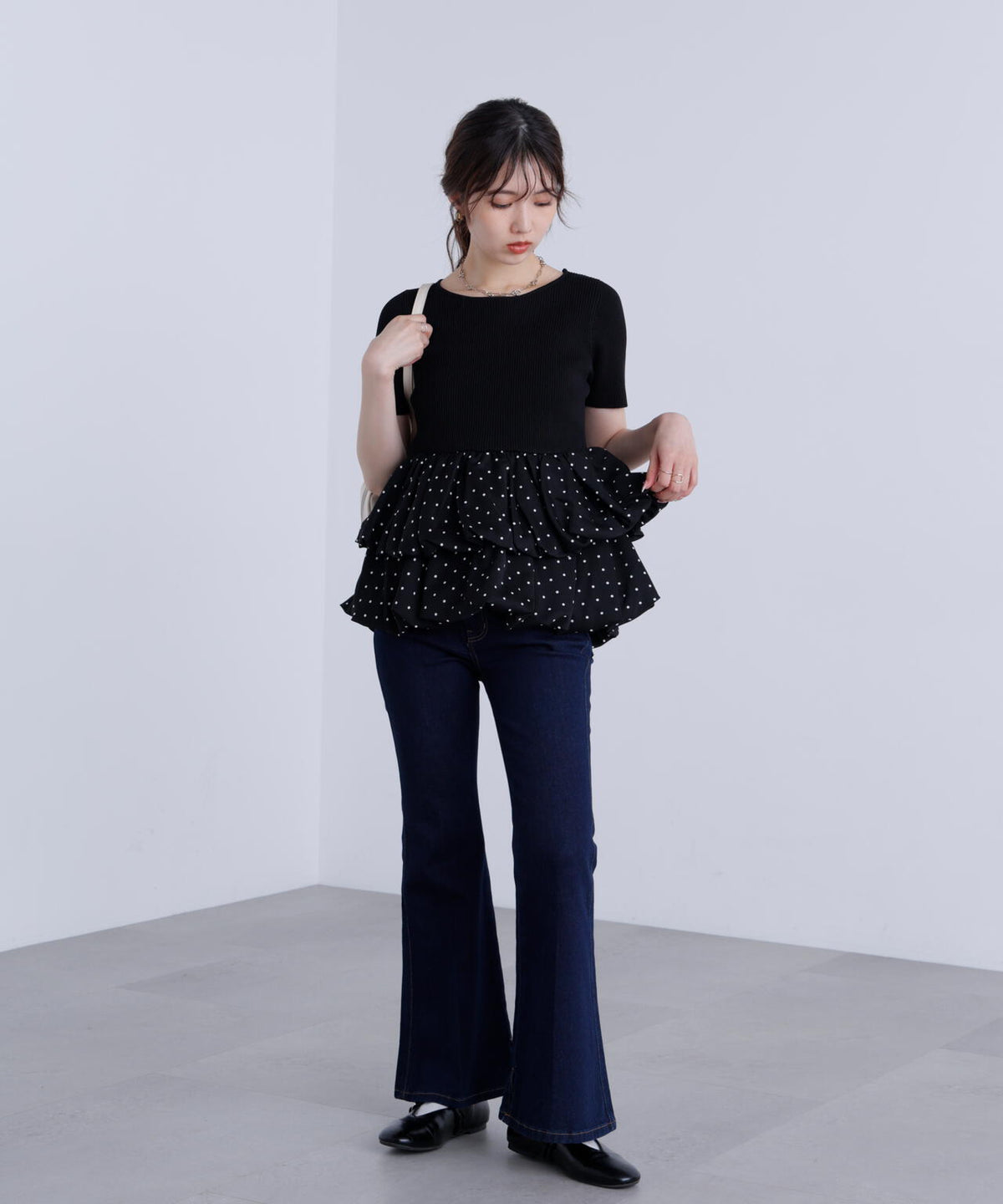 162cm 着用サイズ:FR