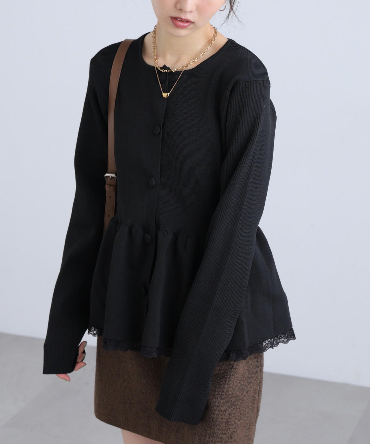162cm 着用サイズ:FR