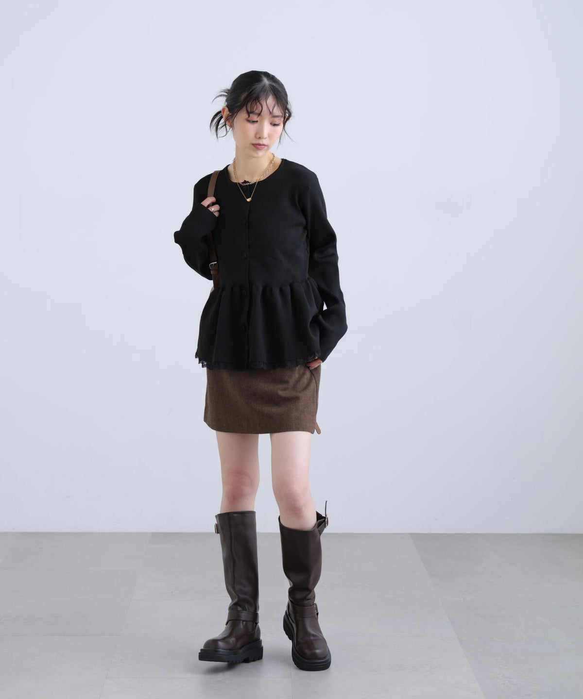 162cm 着用サイズ:FR