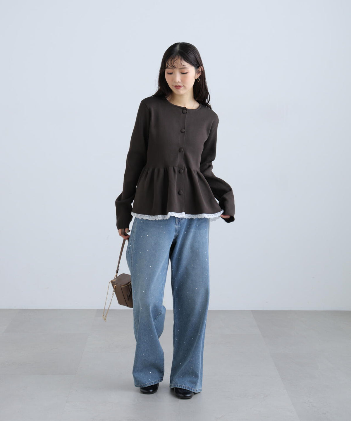 162cm 着用サイズ:FR