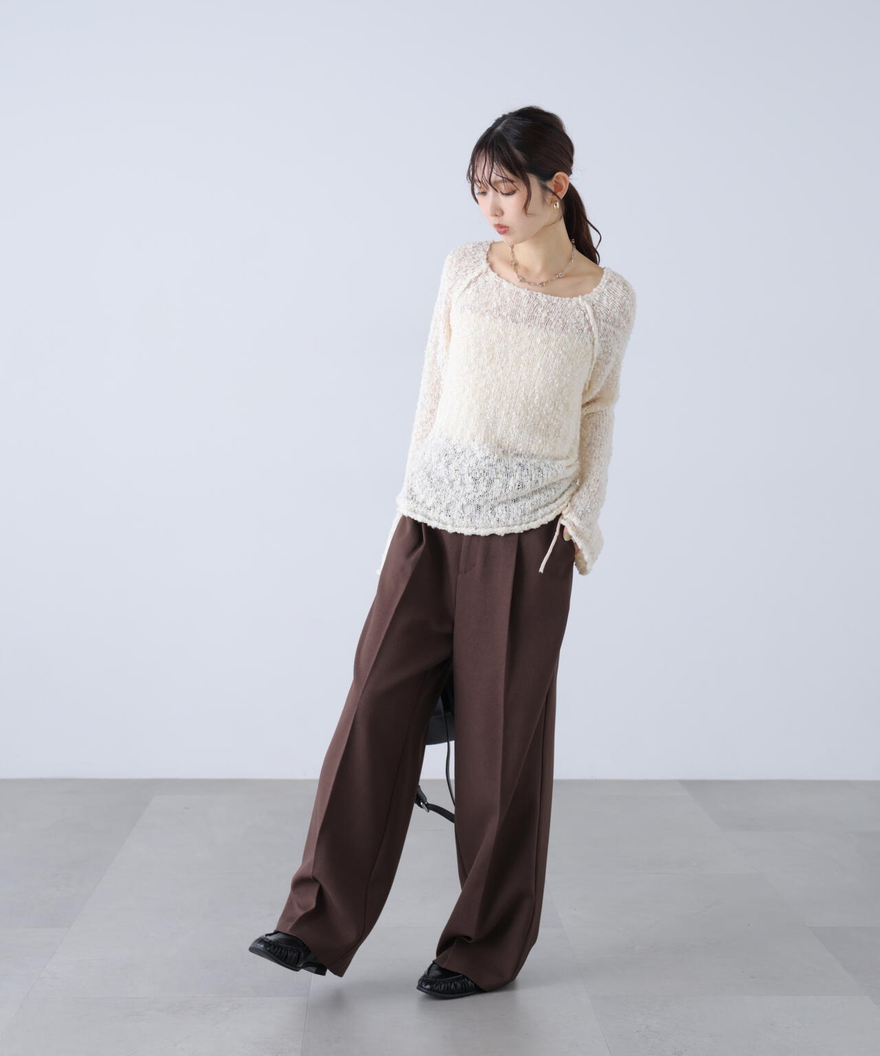 162cm 着用サイズ:FR