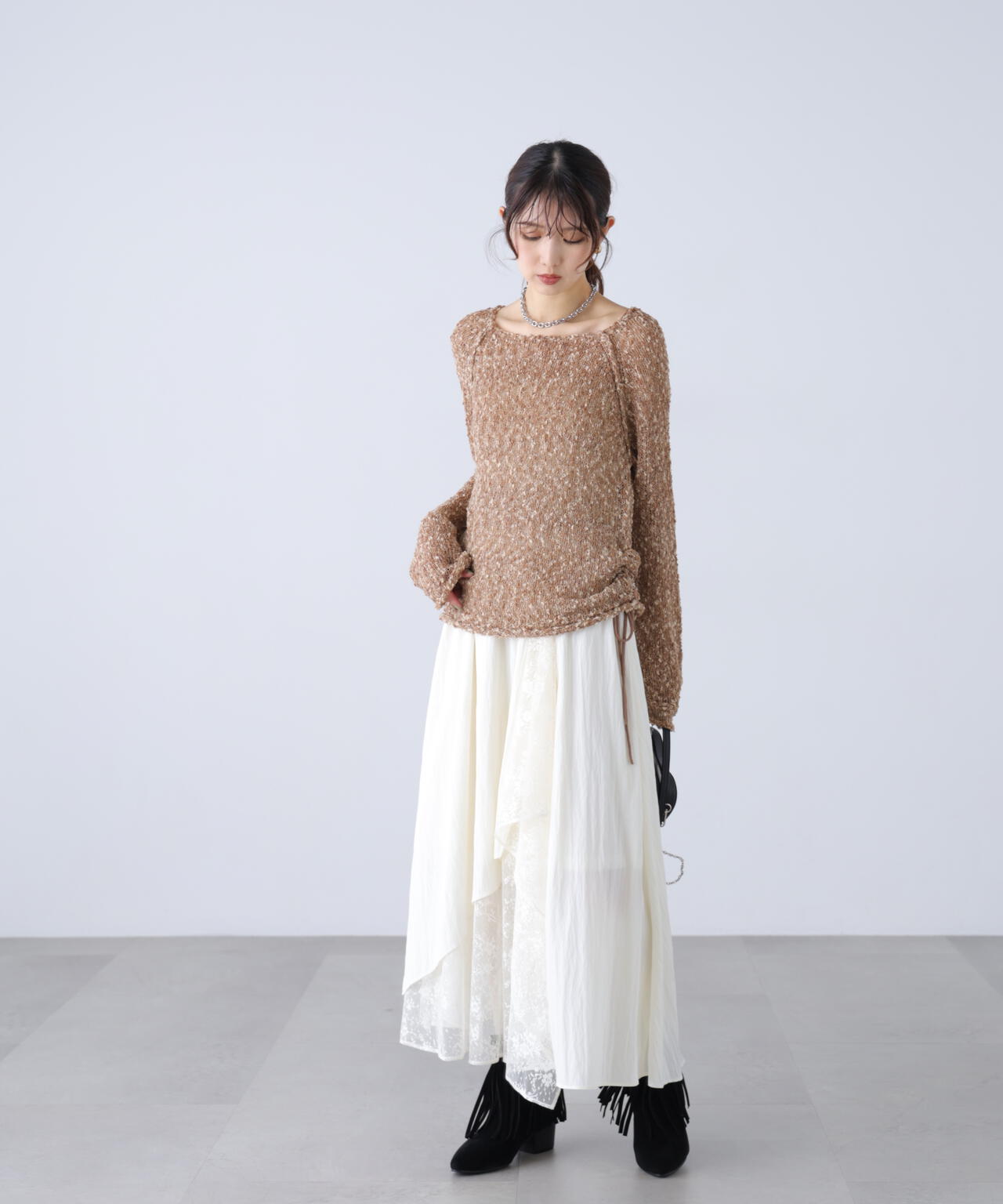 162cm 着用サイズ:FR