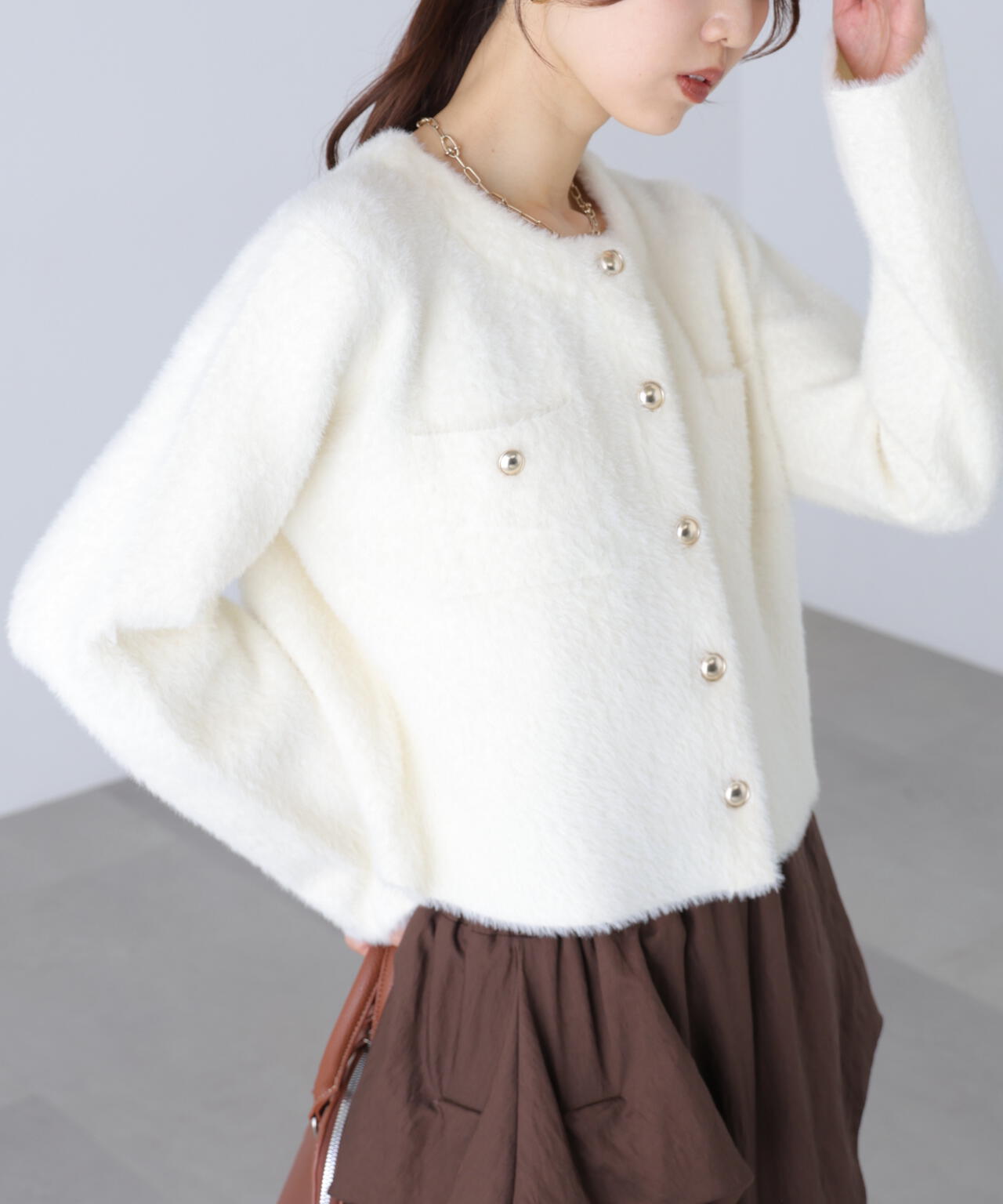 162cm 着用サイズ:FR