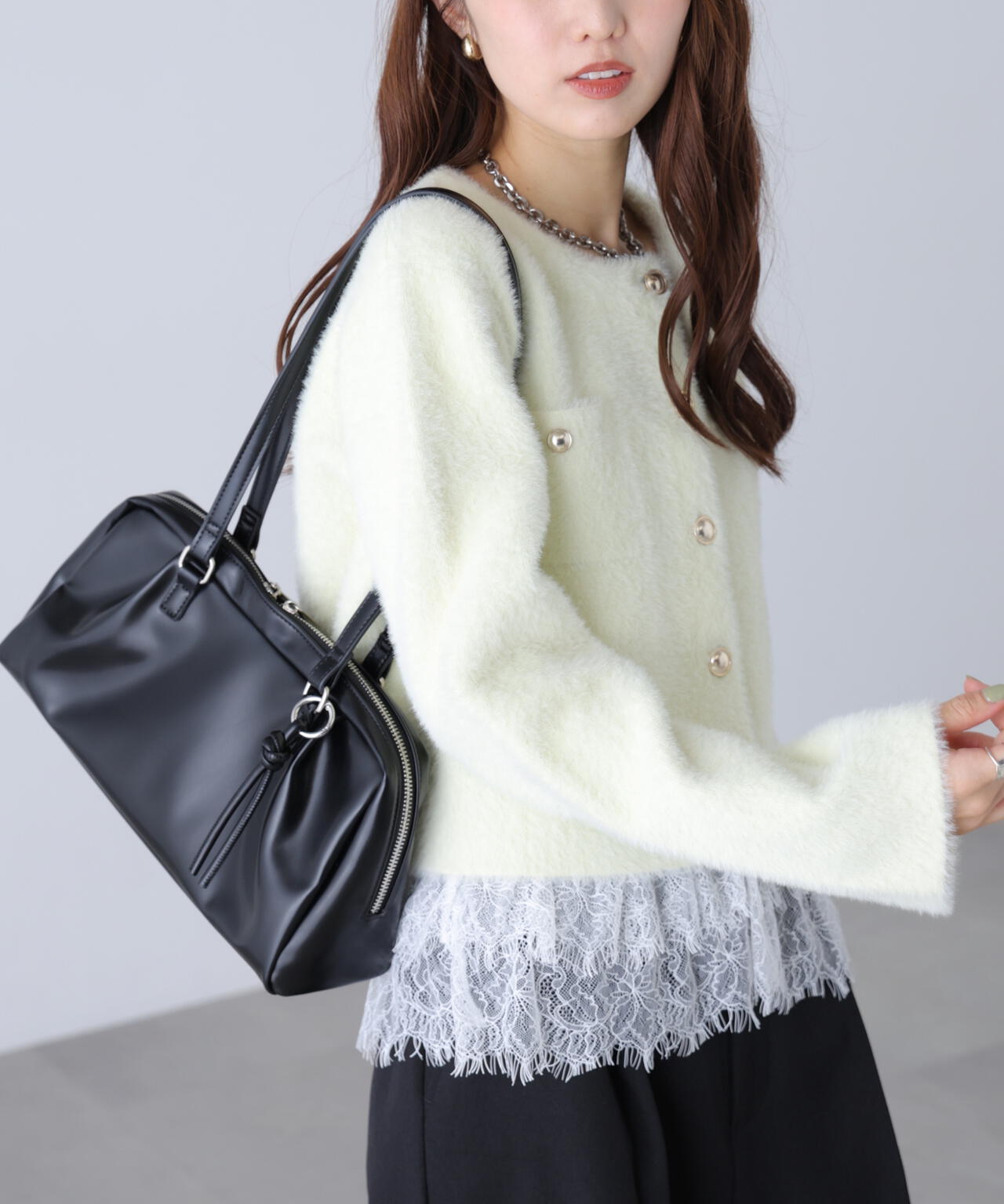 162cm 着用サイズ:FR