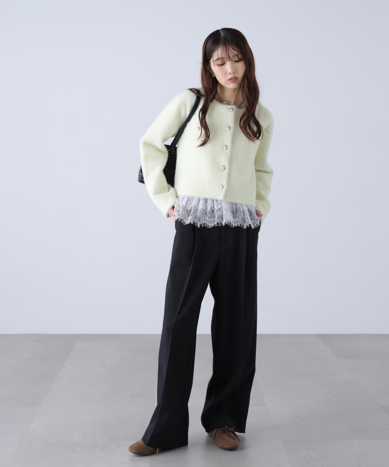 162cm 着用サイズ:FR