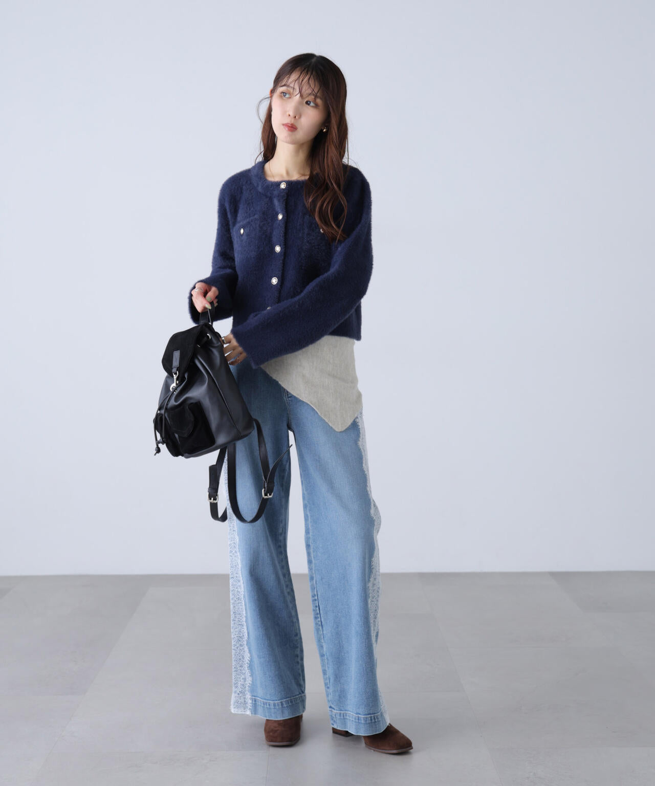 162cm 着用サイズ:FR