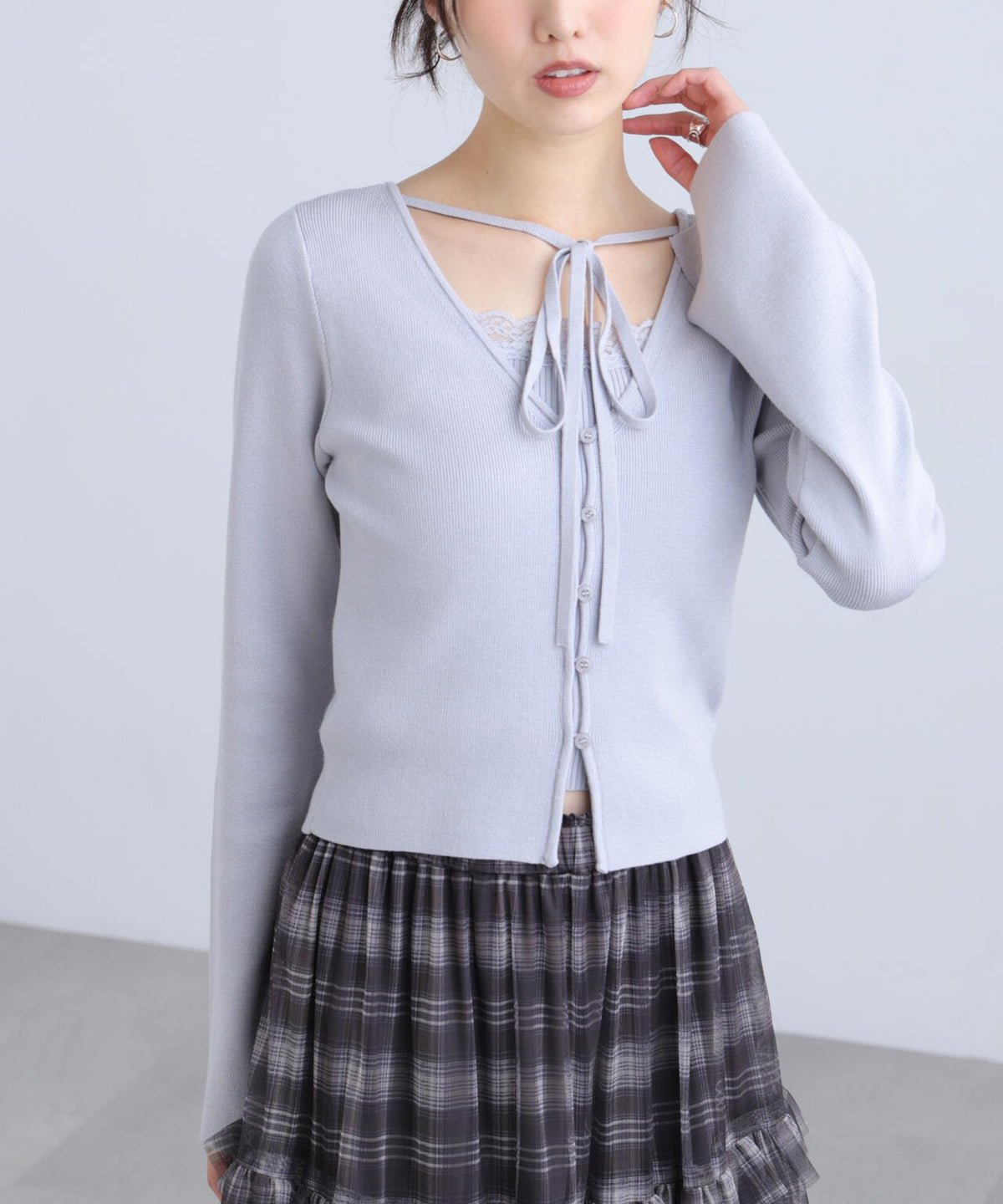 162cm 着用サイズ:FR