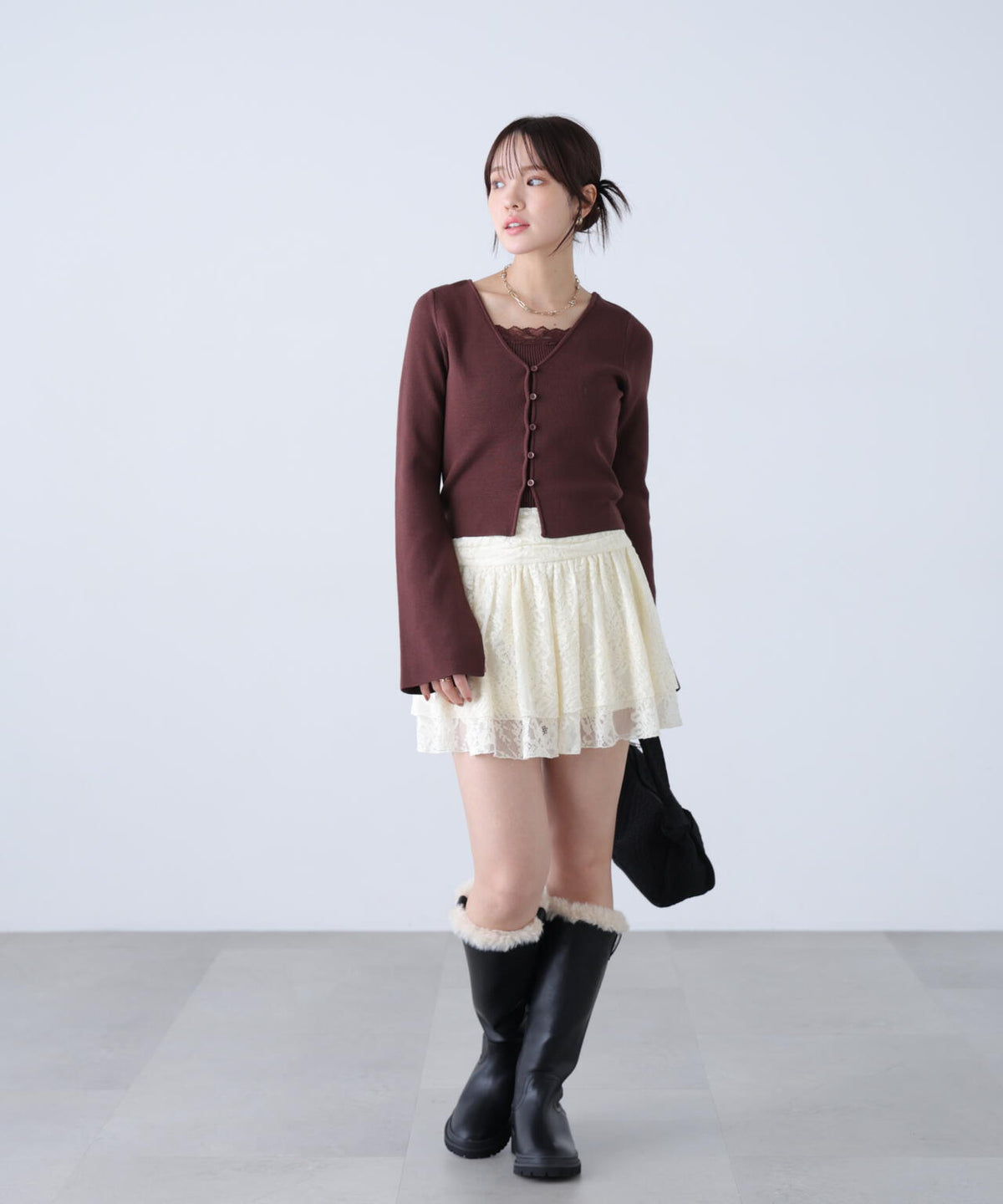 162cm 着用サイズ:FR