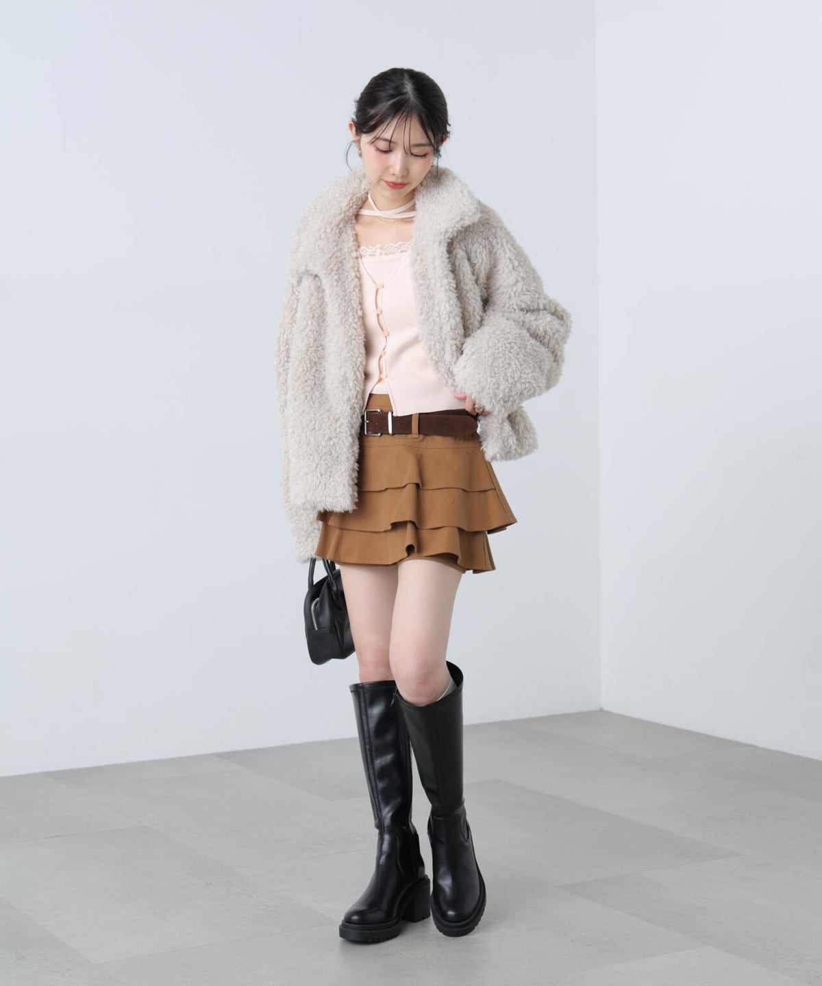 162cm 着用サイズ:FR