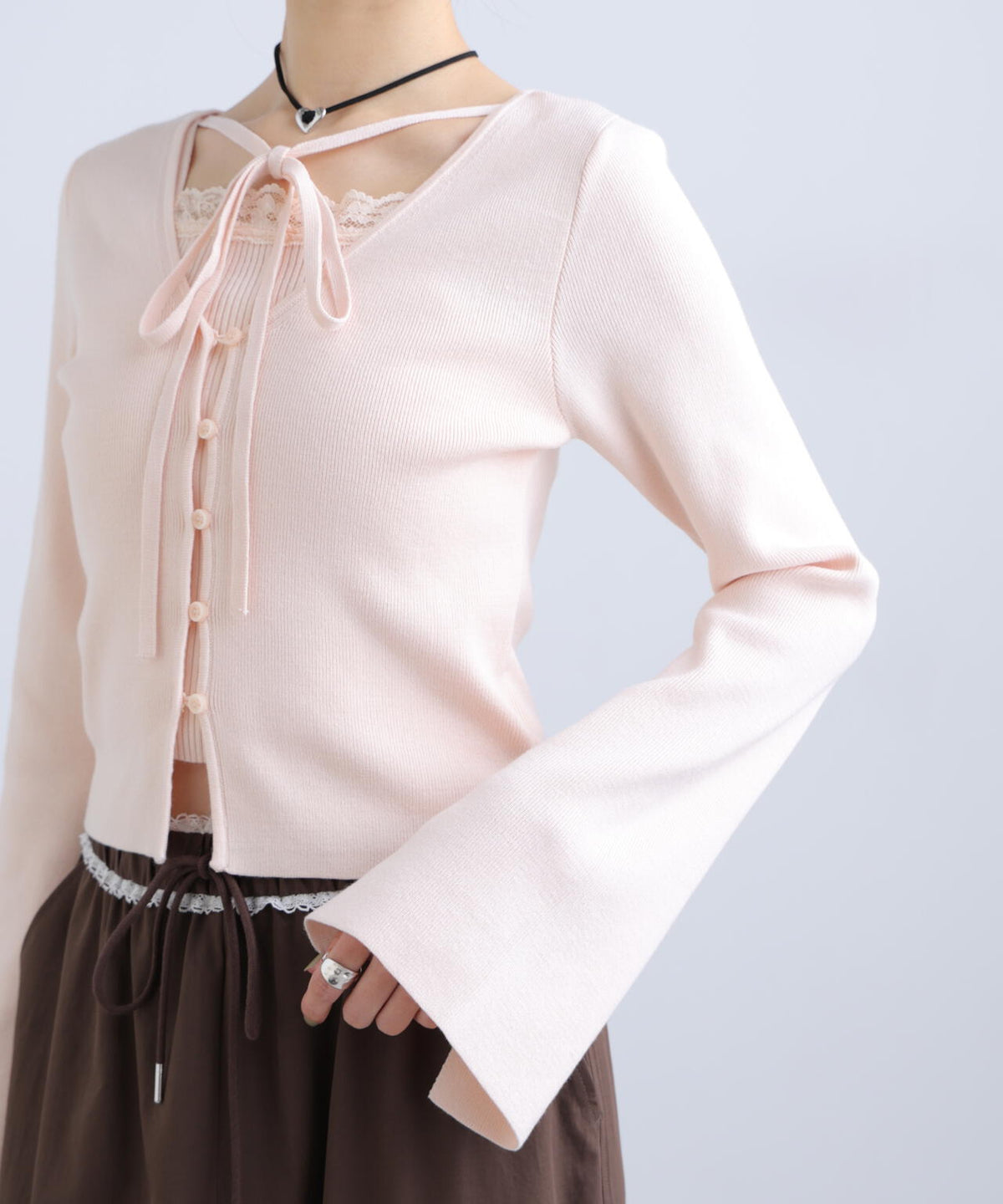 162cm 着用サイズ:FR