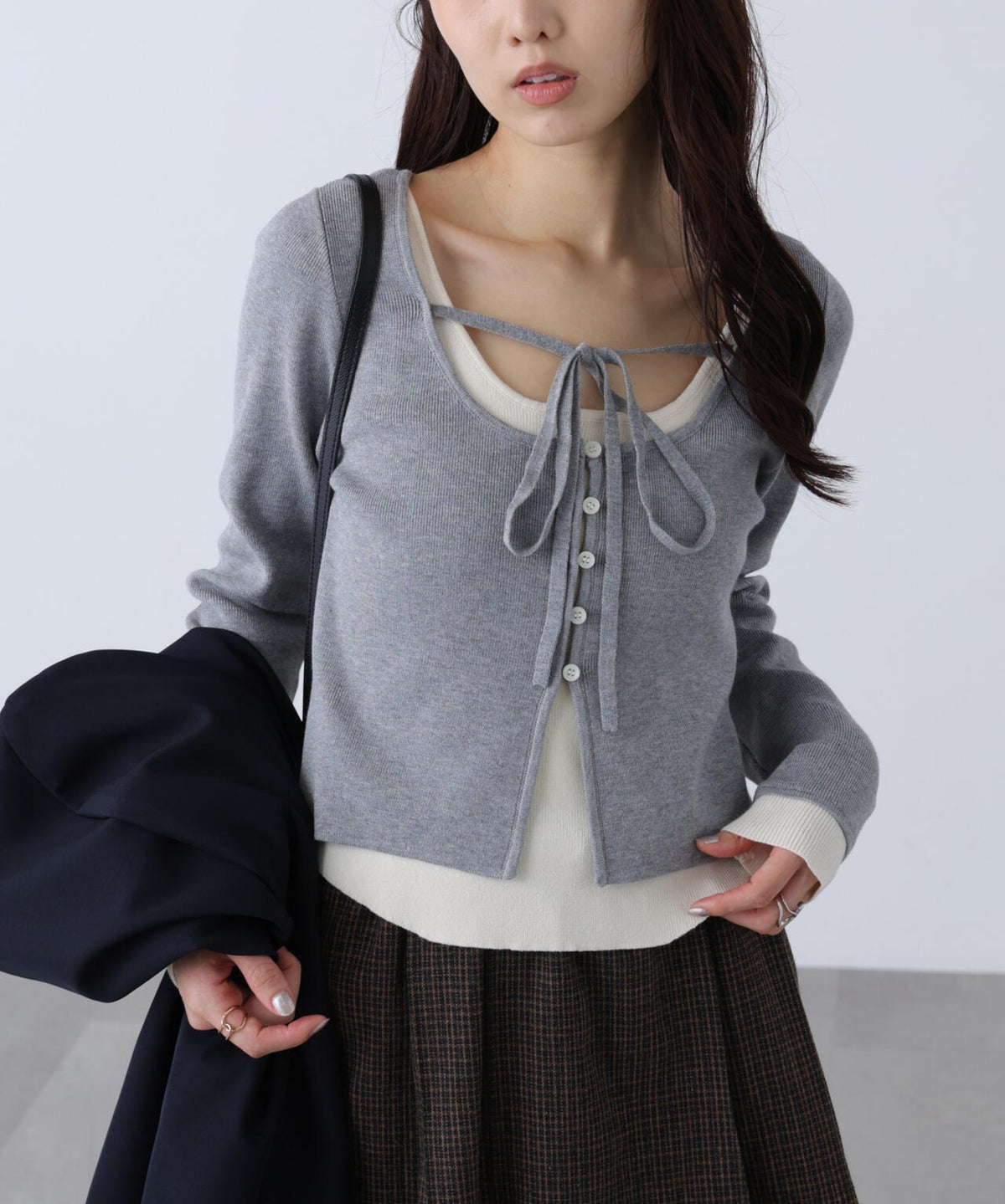 162cm 着用サイズ:FR