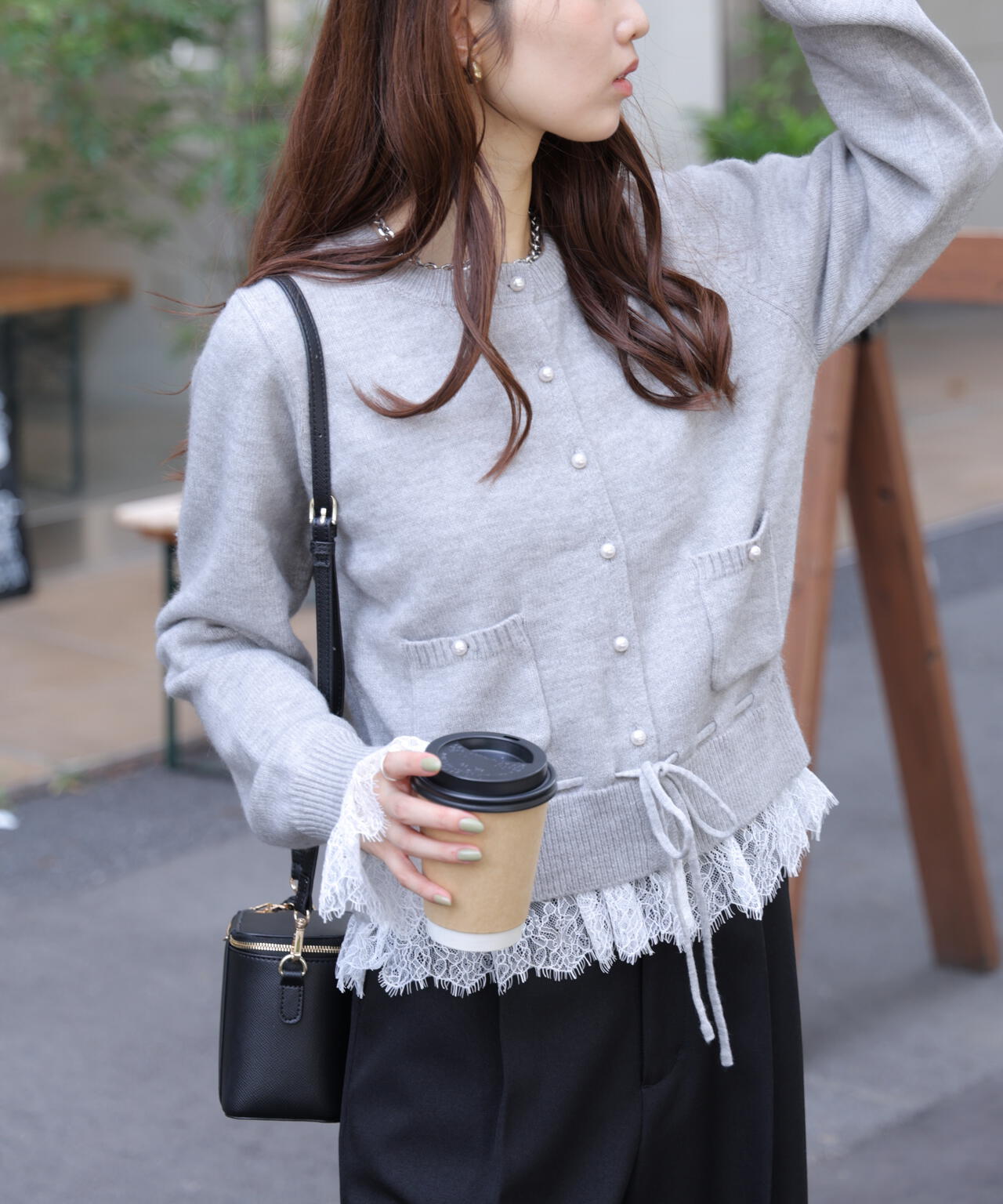 162cm 着用サイズ:FR