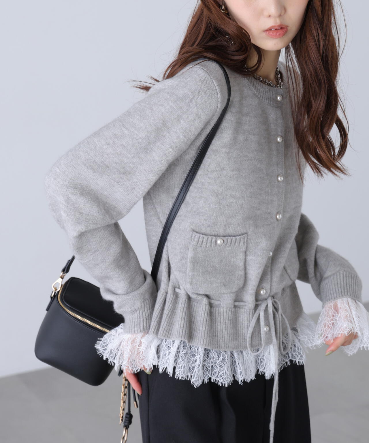 162cm 着用サイズ:FR