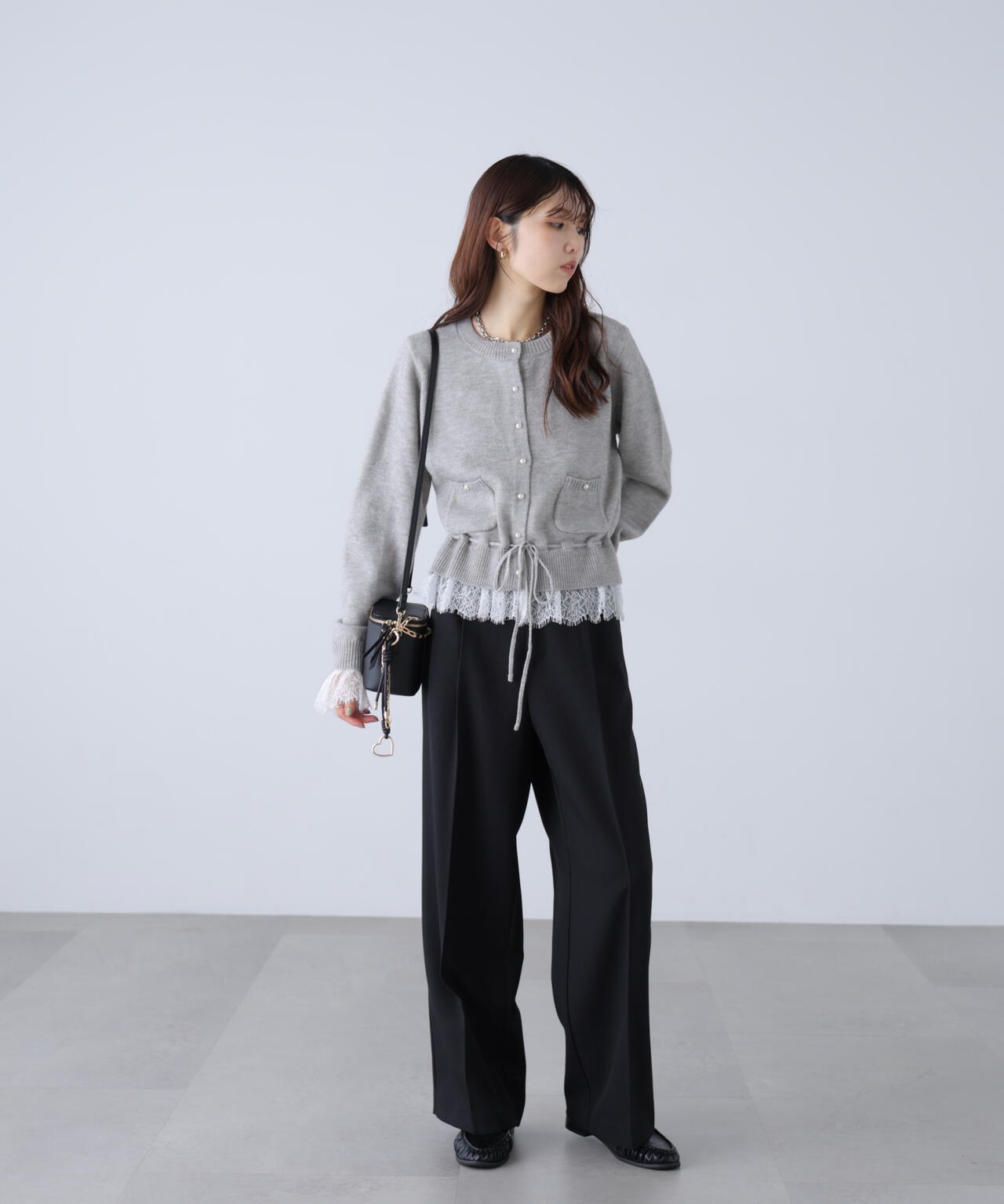 162cm 着用サイズ:FR
