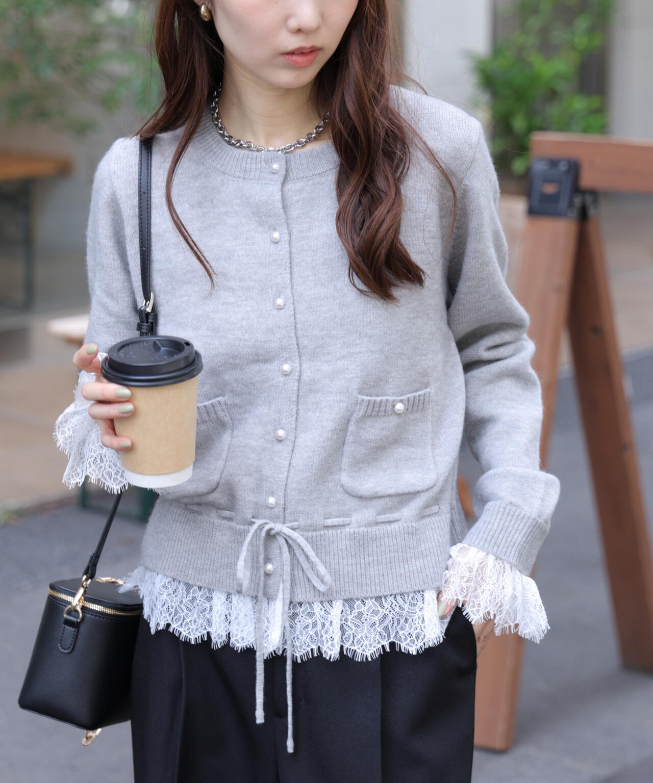 162cm 着用サイズ:FR