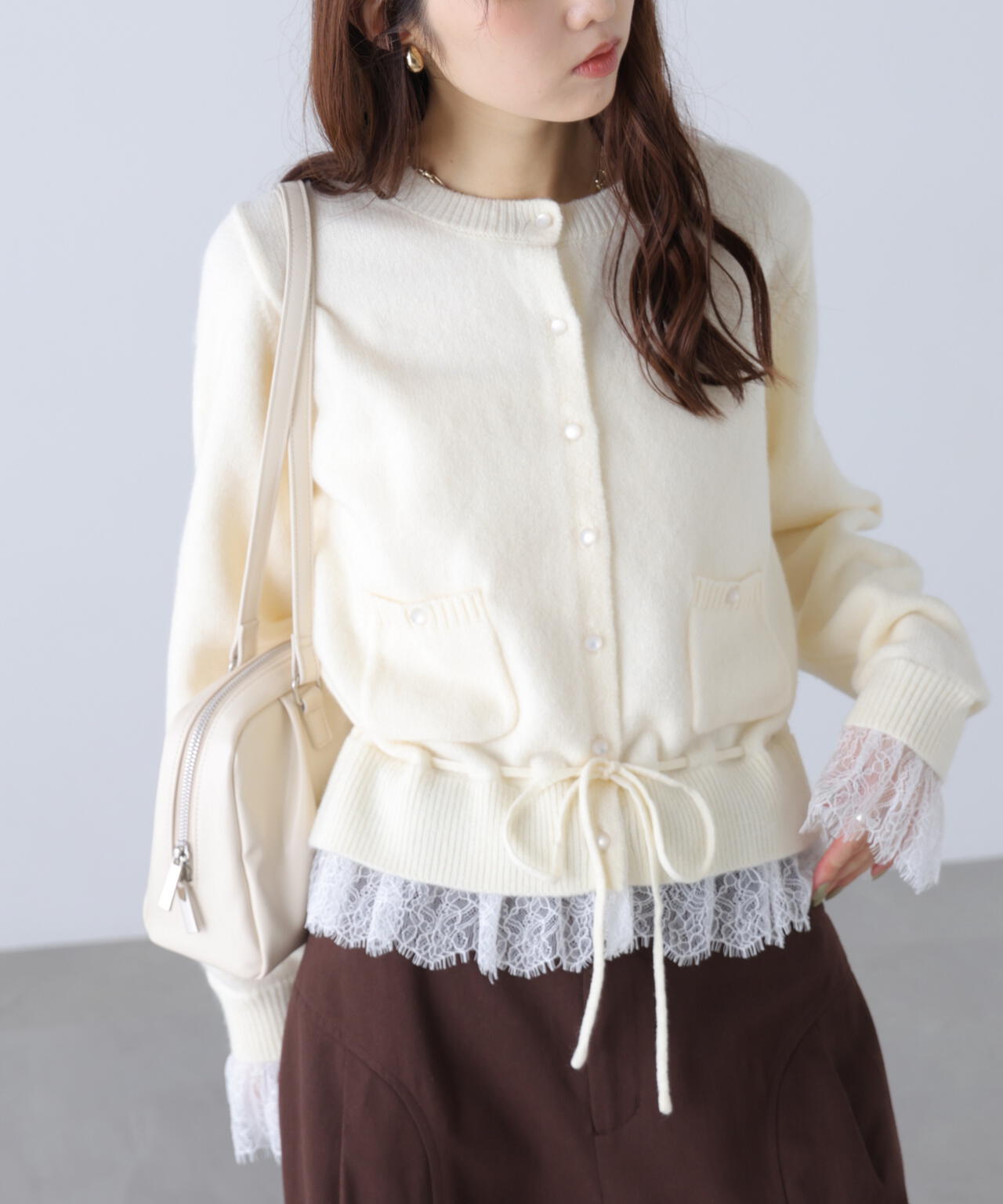 162cm 着用サイズ:FR