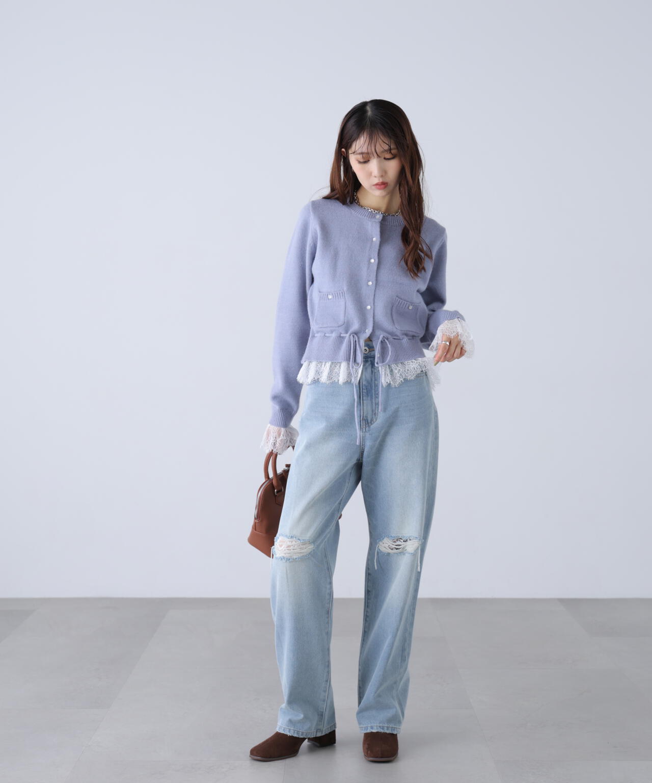162cm 着用サイズ:FR