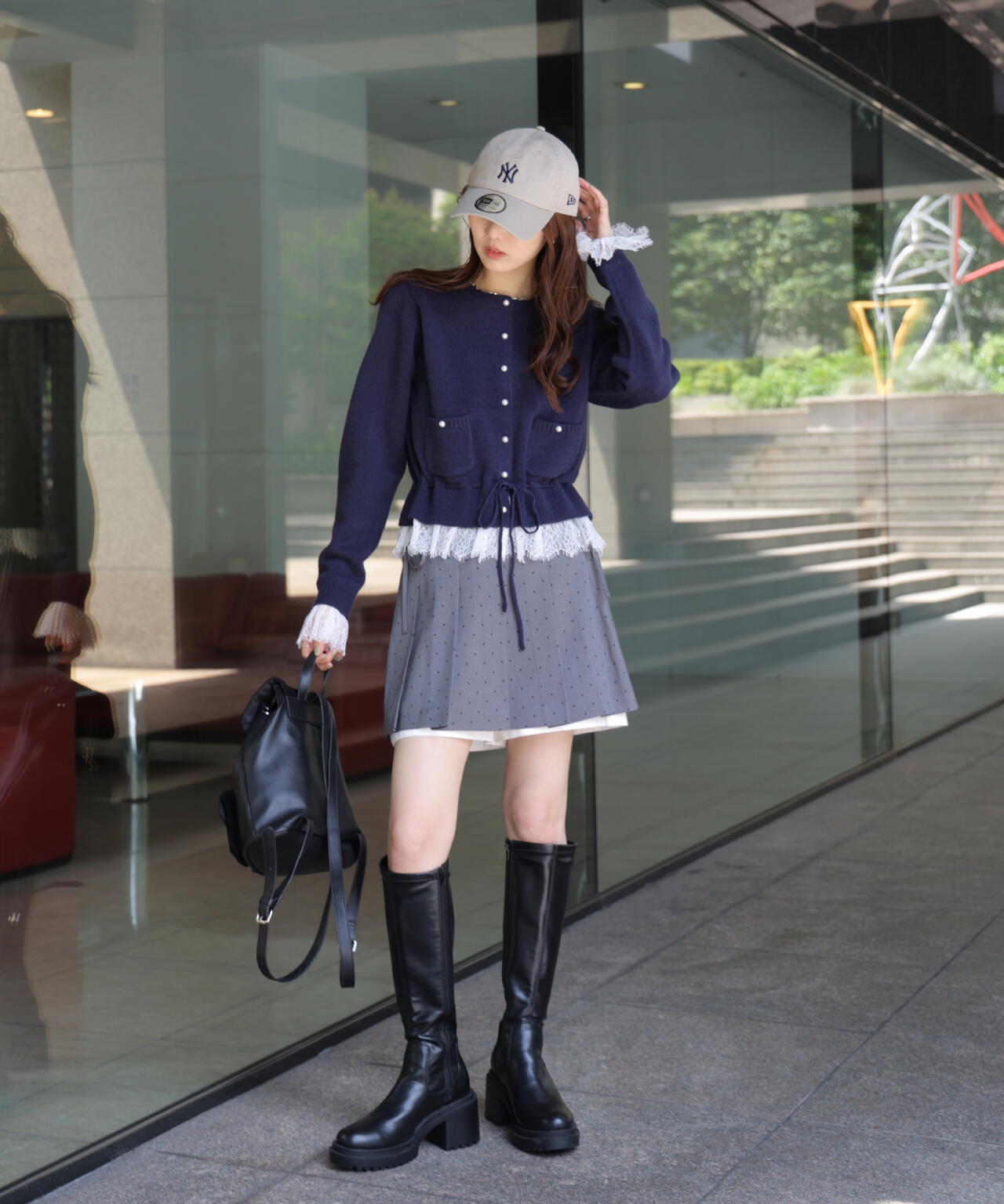 162cm 着用サイズ:FR