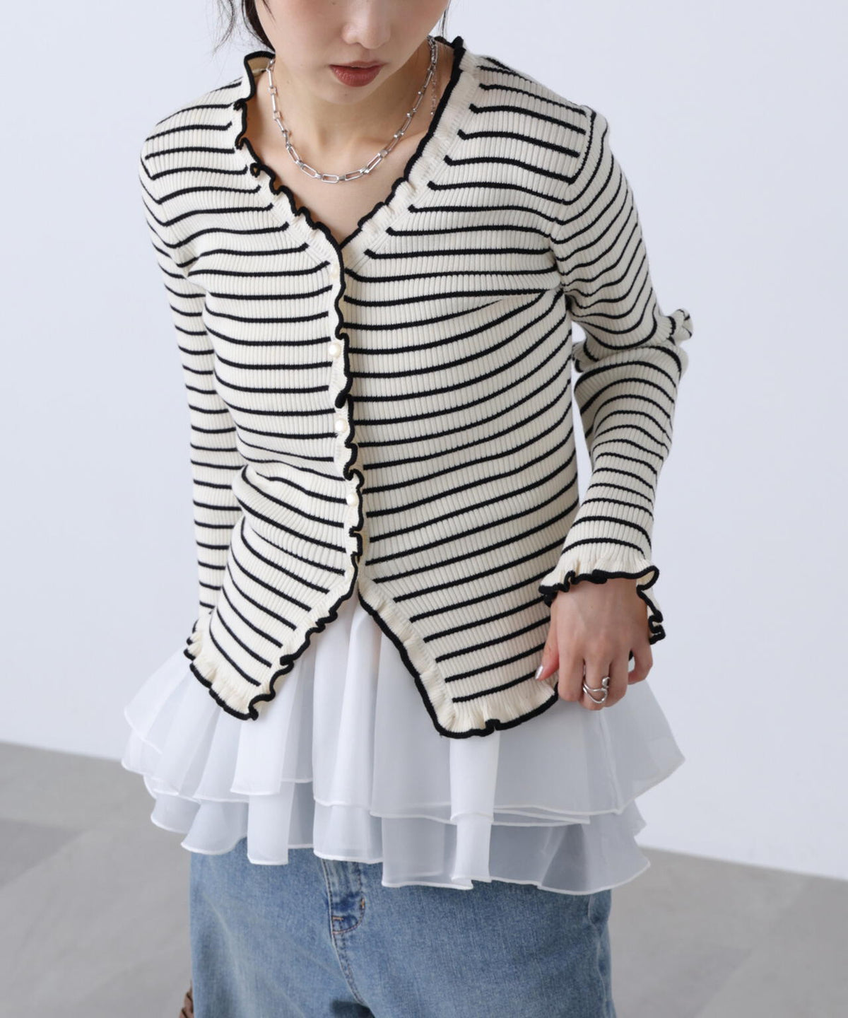 162cm 着用サイズ:FR