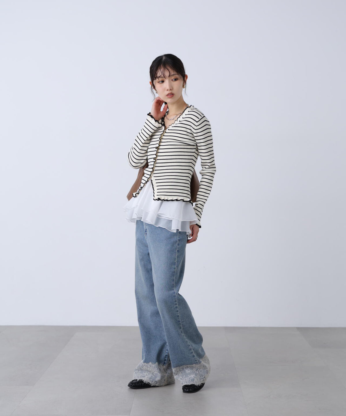 162cm 着用サイズ:FR