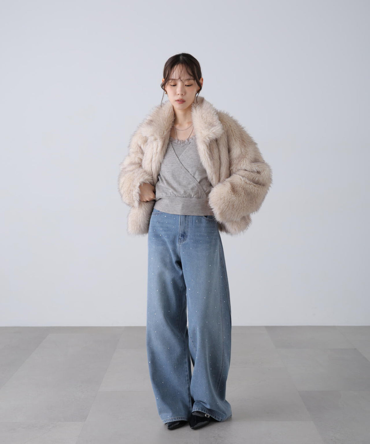 164cm 着用サイズ:FR