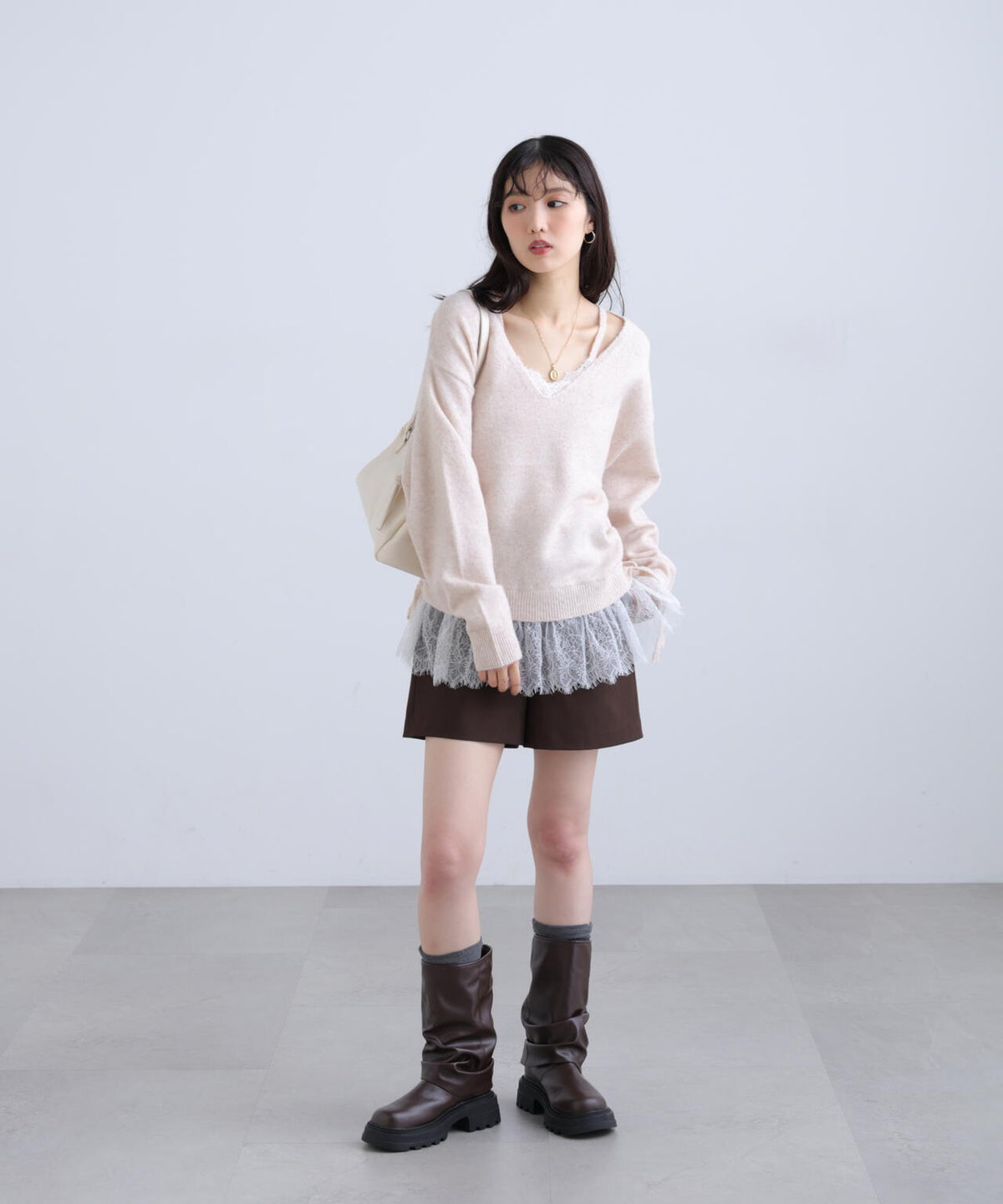 162cm 着用サイズ:FR