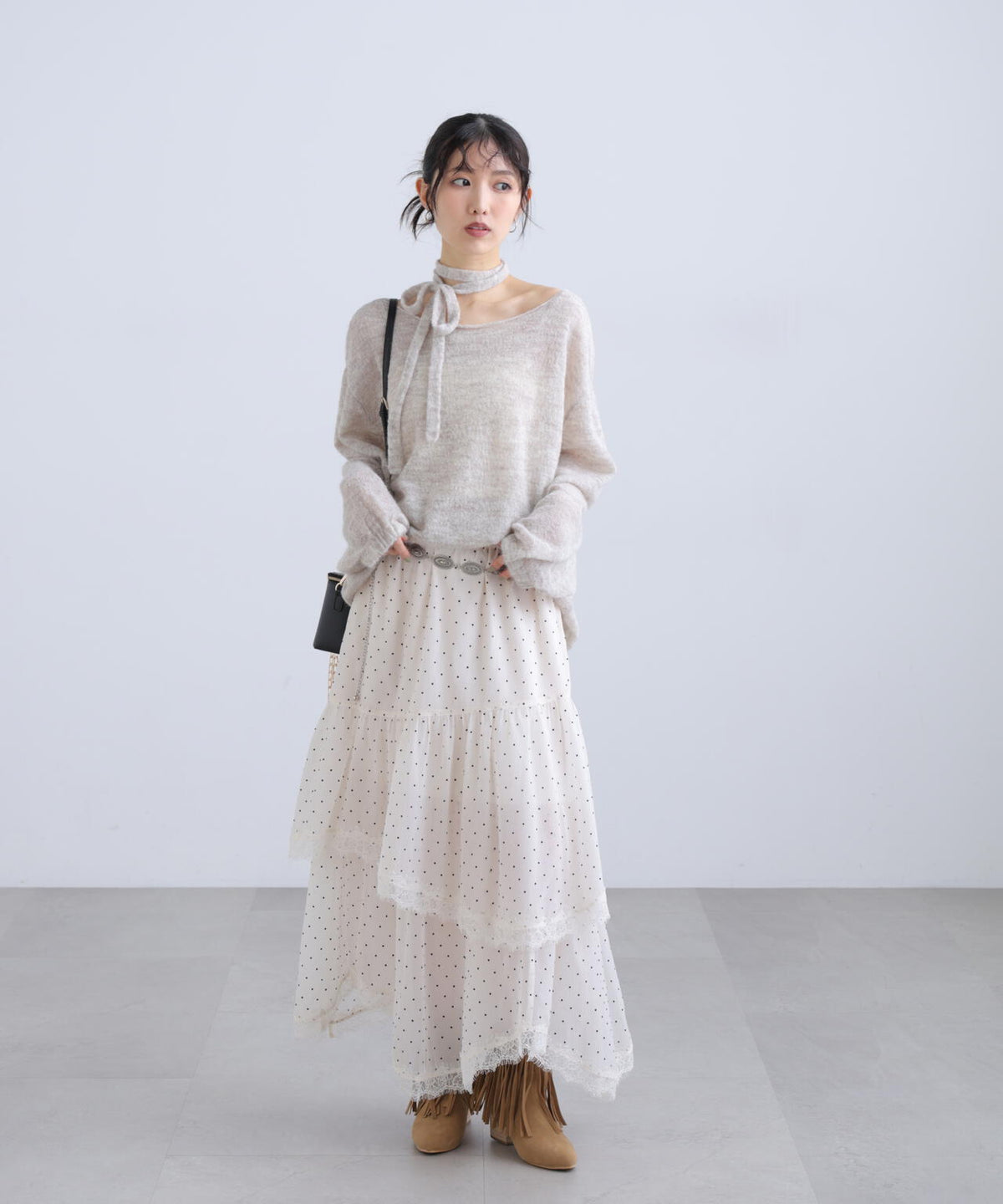 162cm 着用サイズ:FR
