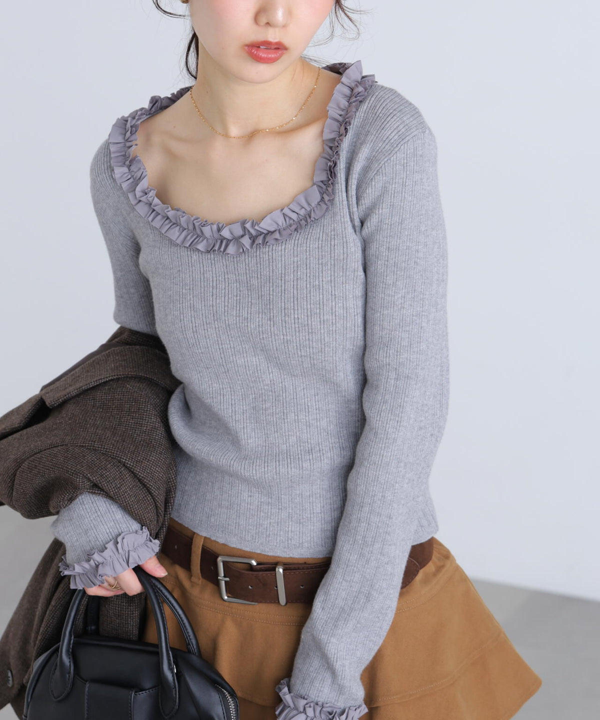 162cm 着用サイズ:FR