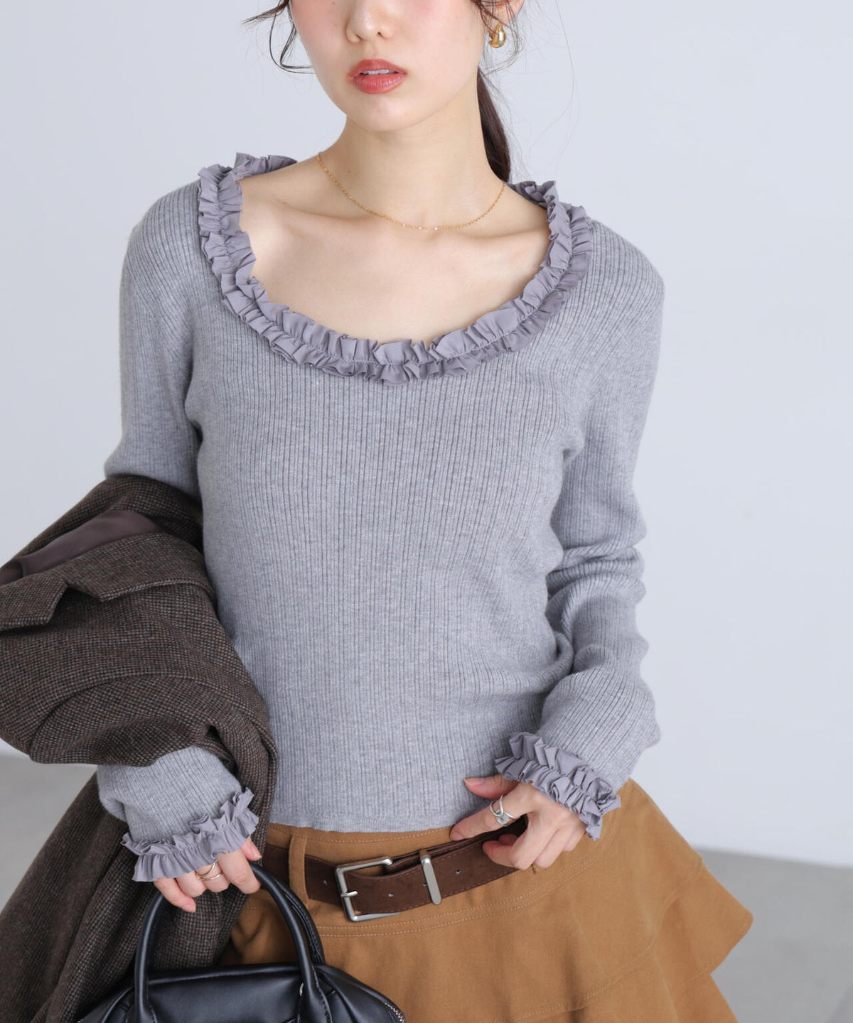 162cm 着用サイズ:FR