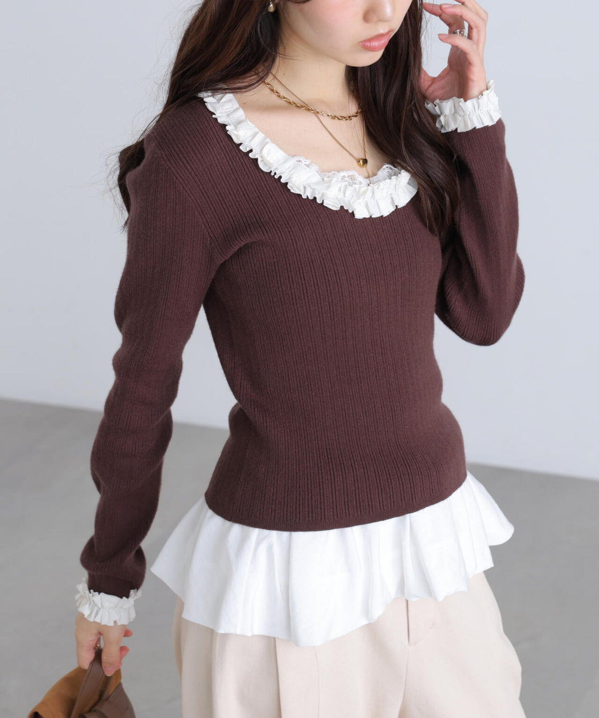 162cm 着用サイズ:FR