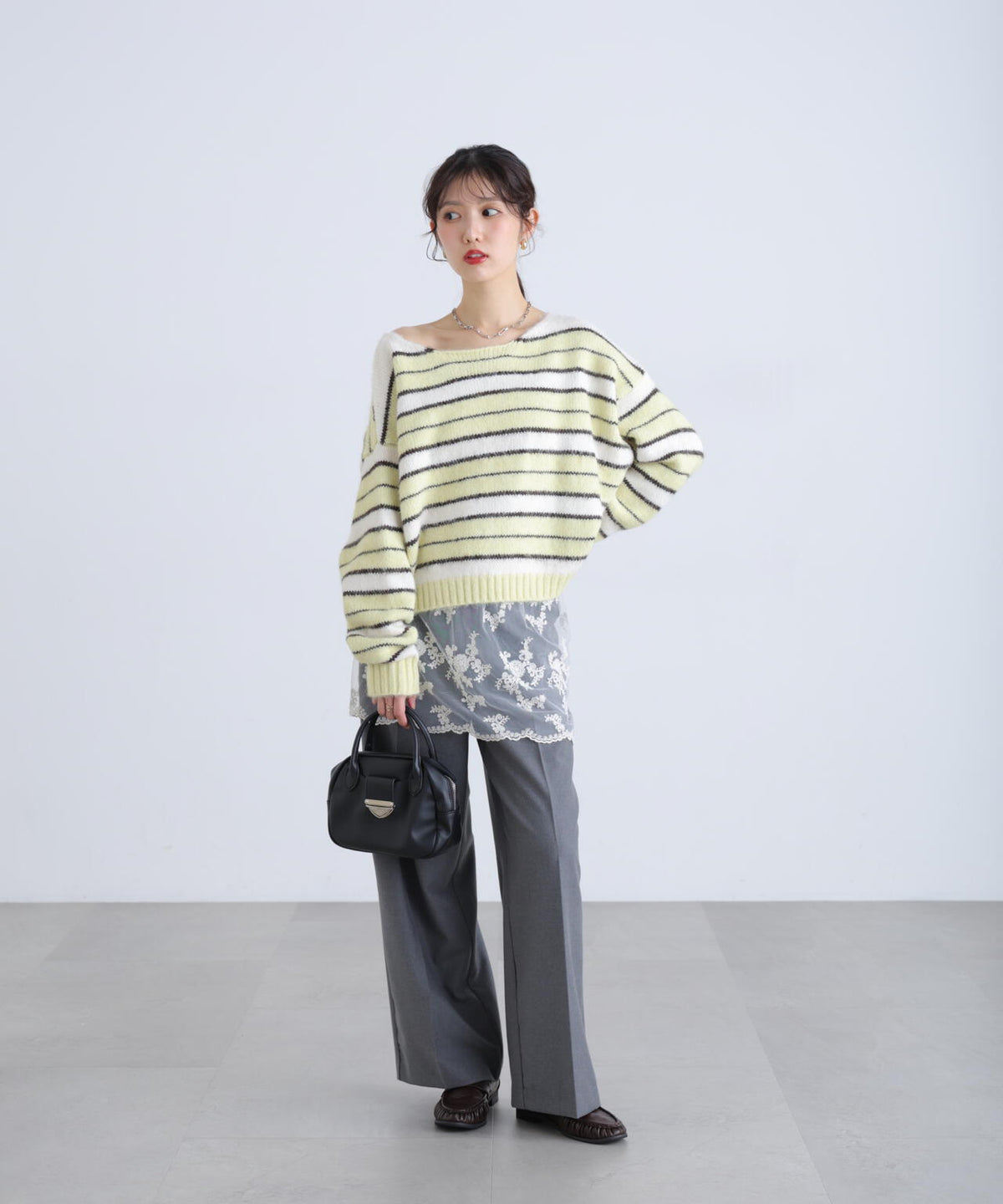162cm 着用サイズ:FR