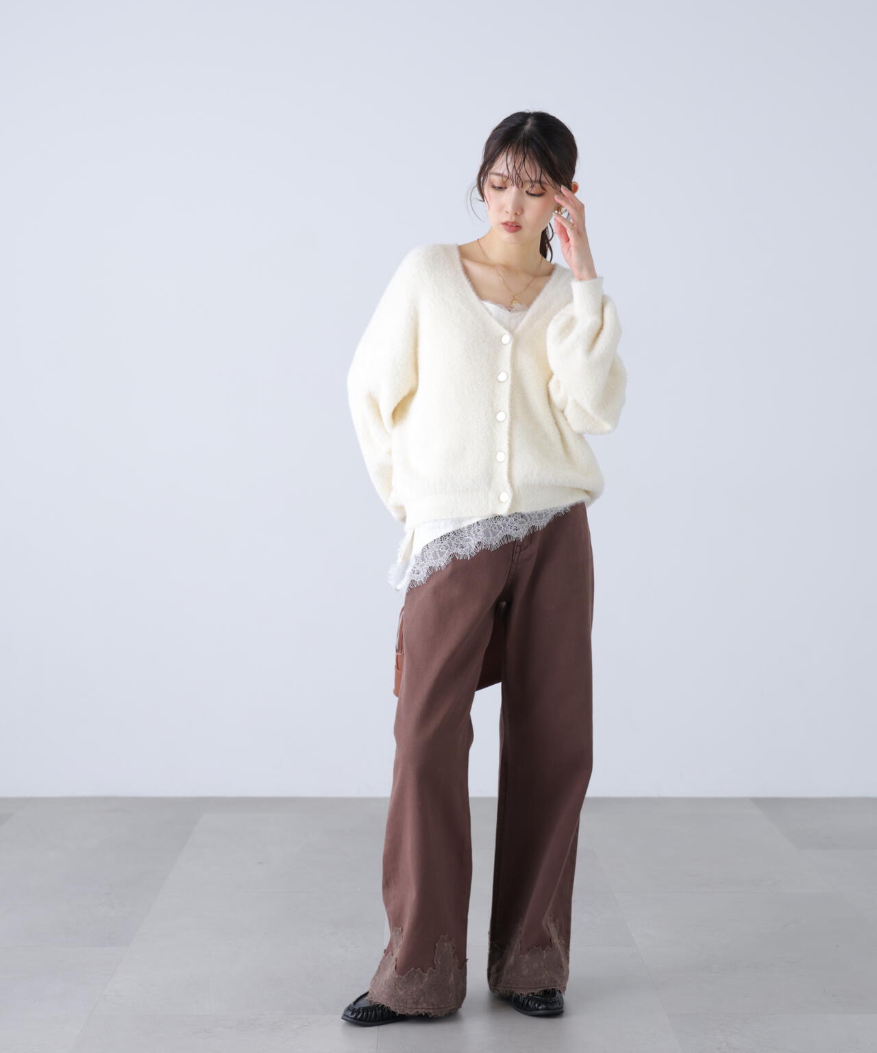 162cm 着用サイズ:FR