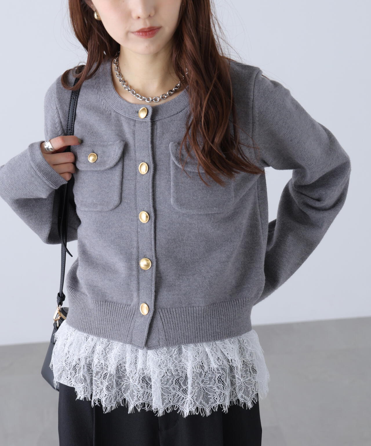 162cm 着用サイズ:FR
